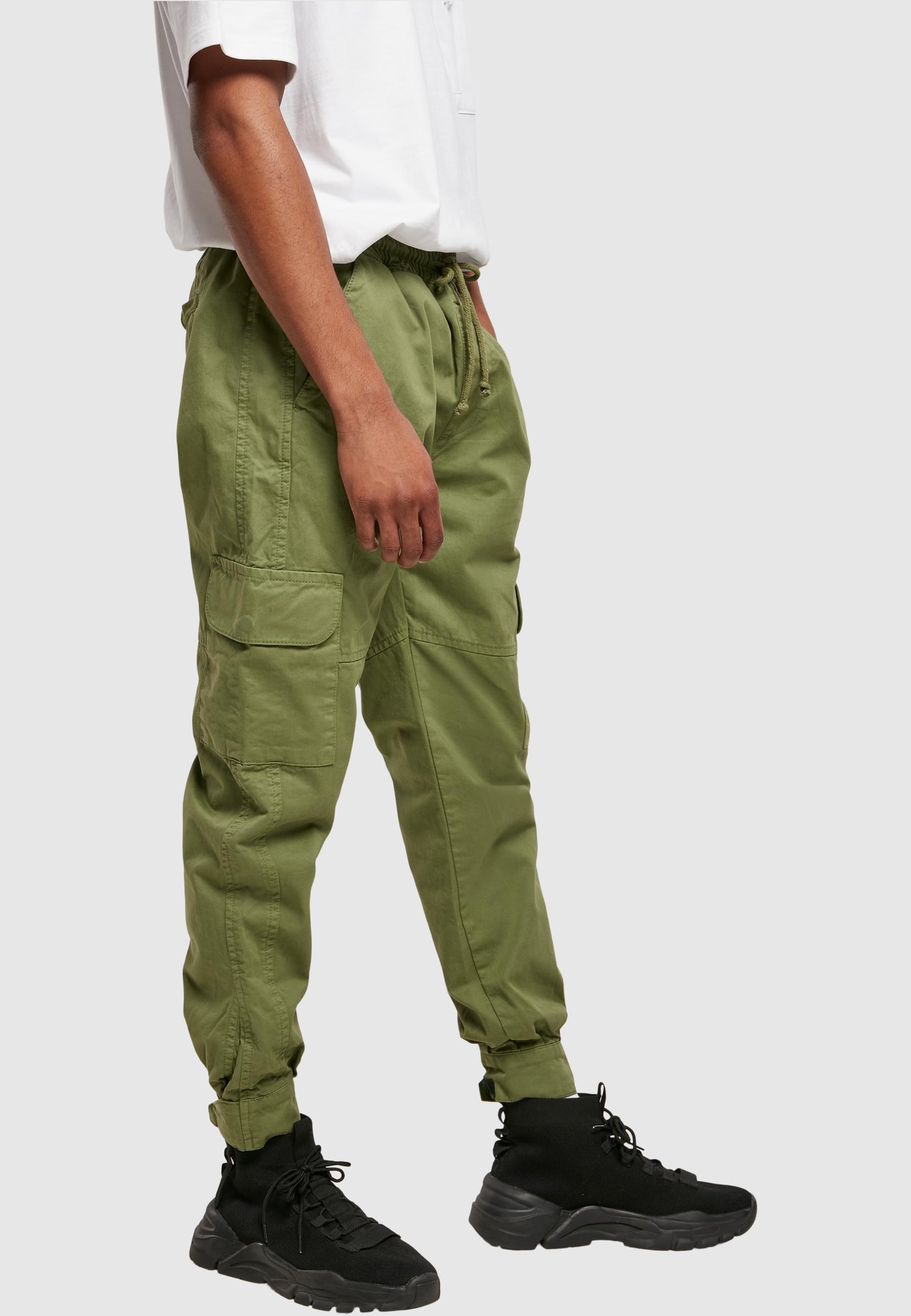 URBAN CLASSICS Cargohose »Urban Classics Herren Military Jogg Pants«, (1 tlg.)