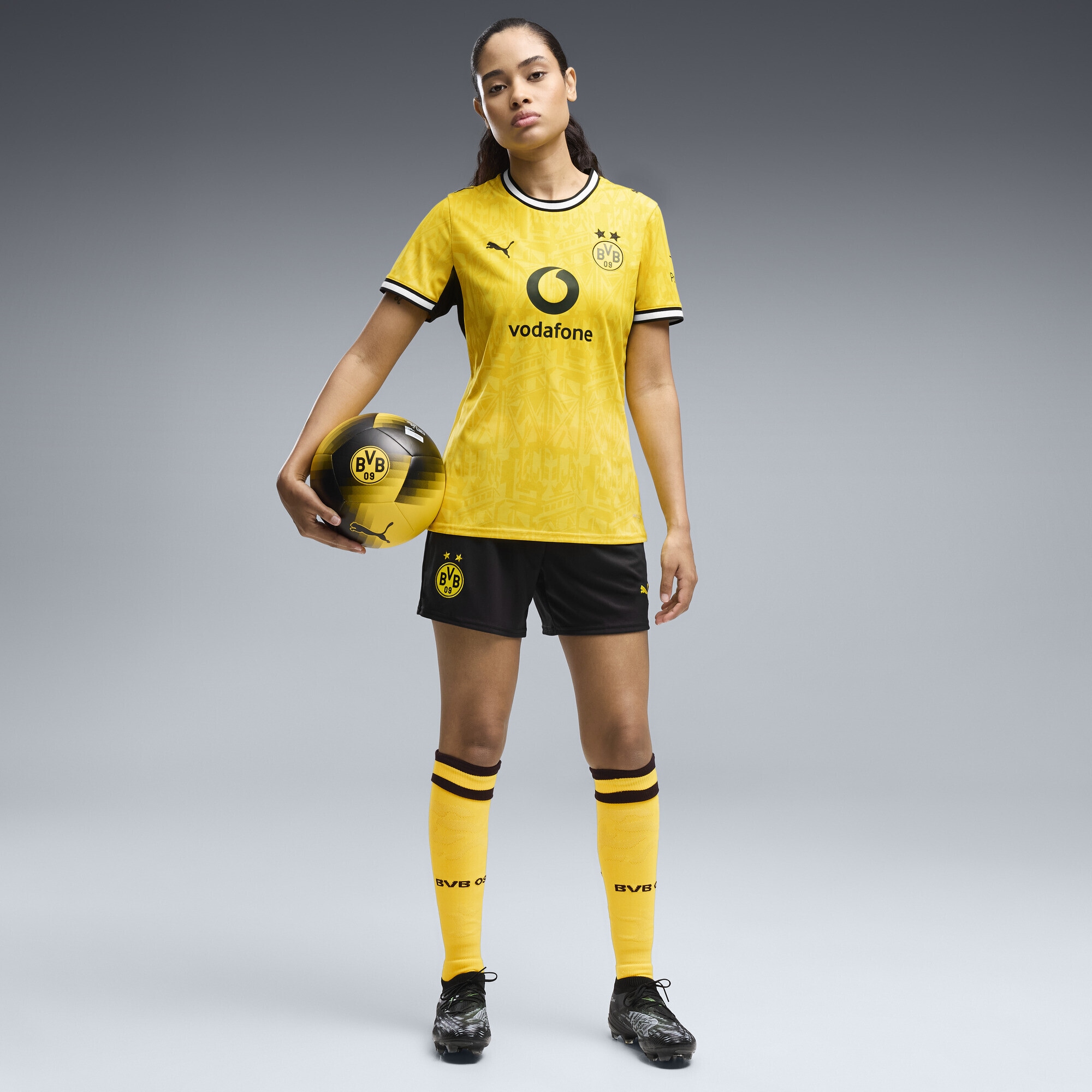 PUMA Sporthose »Borussia Dortmund 26/27 Shorts Damen«