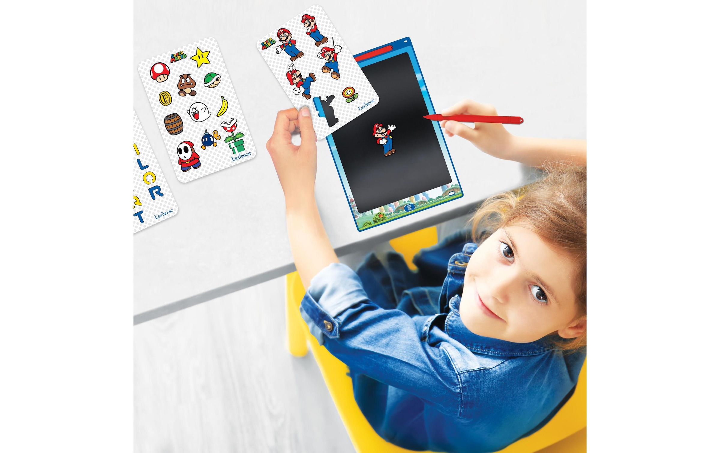 Lexibook® Tafel »Bluey 11 Super Mario«