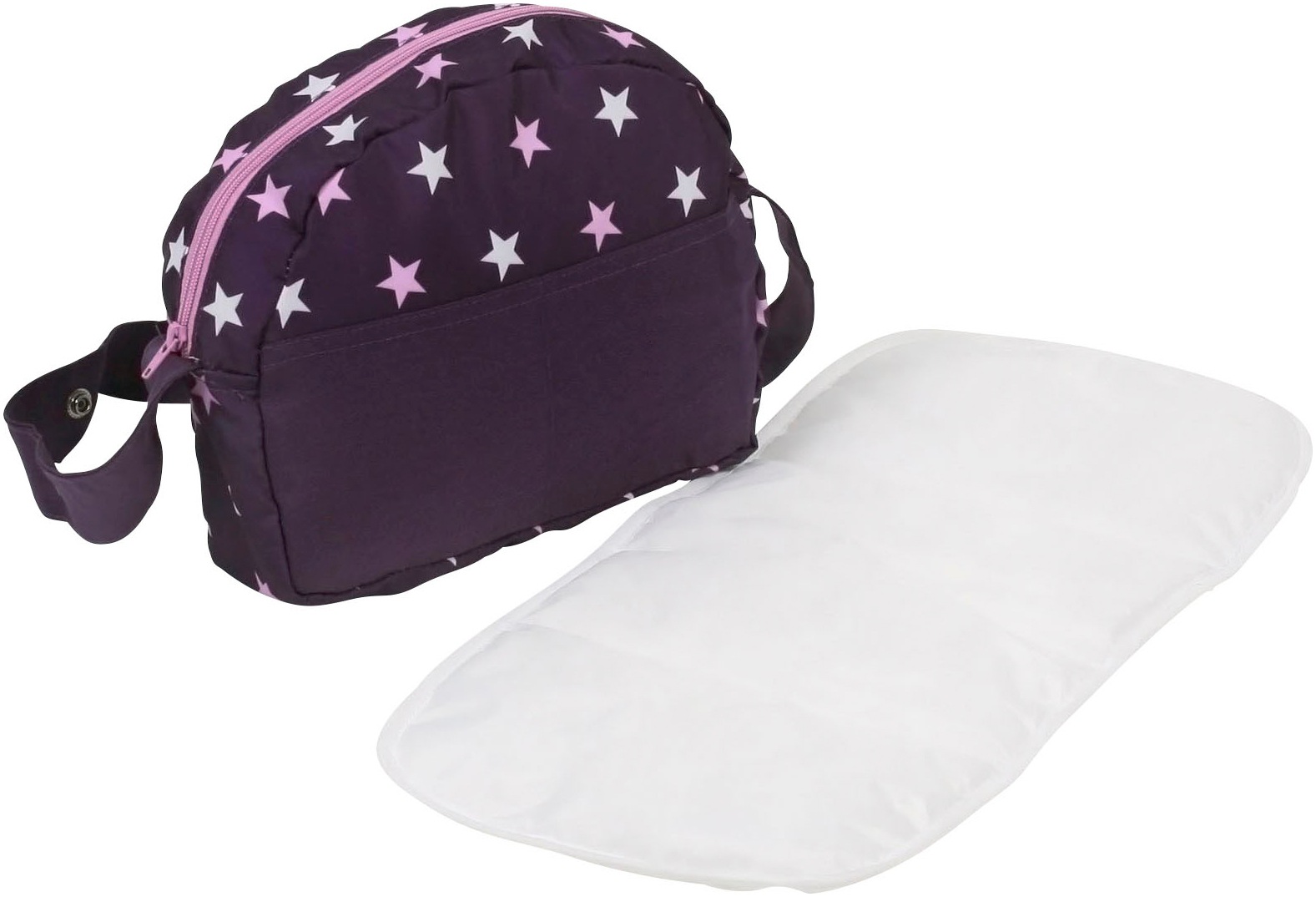 CHIC2000 Puppen Wickeltasche »Stars lila«