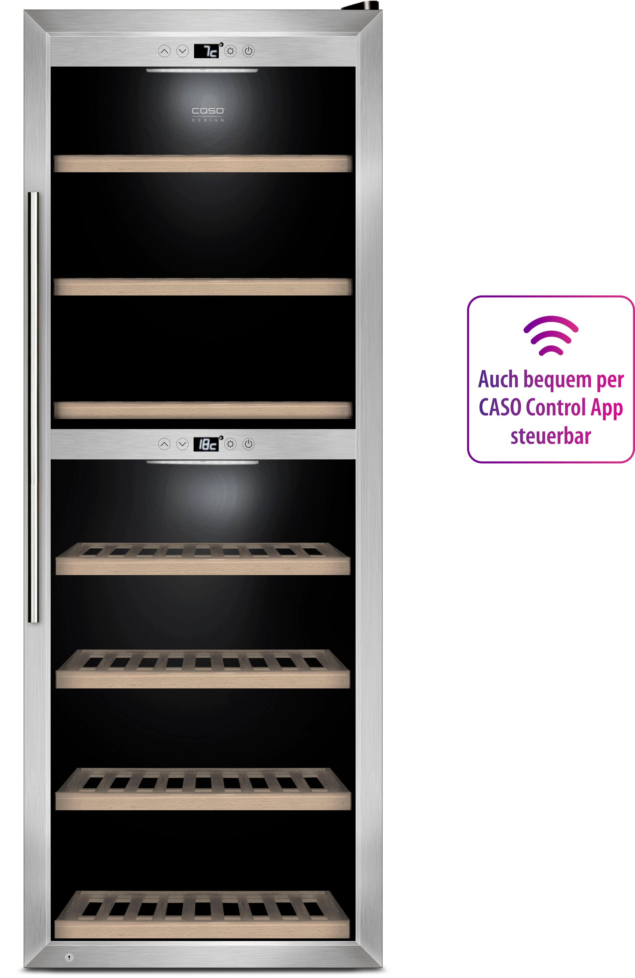 Caso Weinkühlschrank "WineComfort 1260 Smart" günstig online kaufen