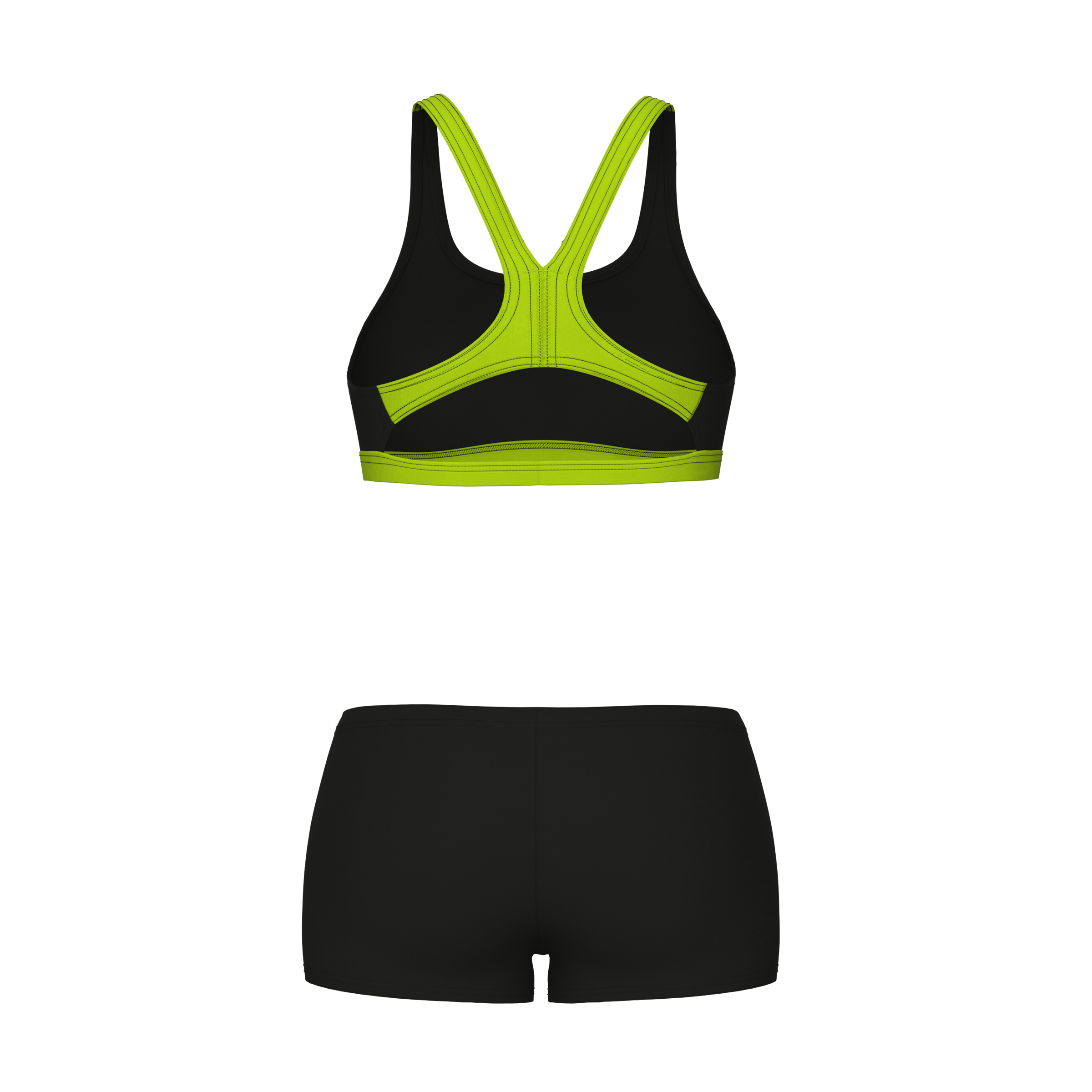Arena Bustier-Bikini »arena Feel Damen Graphic Bikini«, (2 St.)