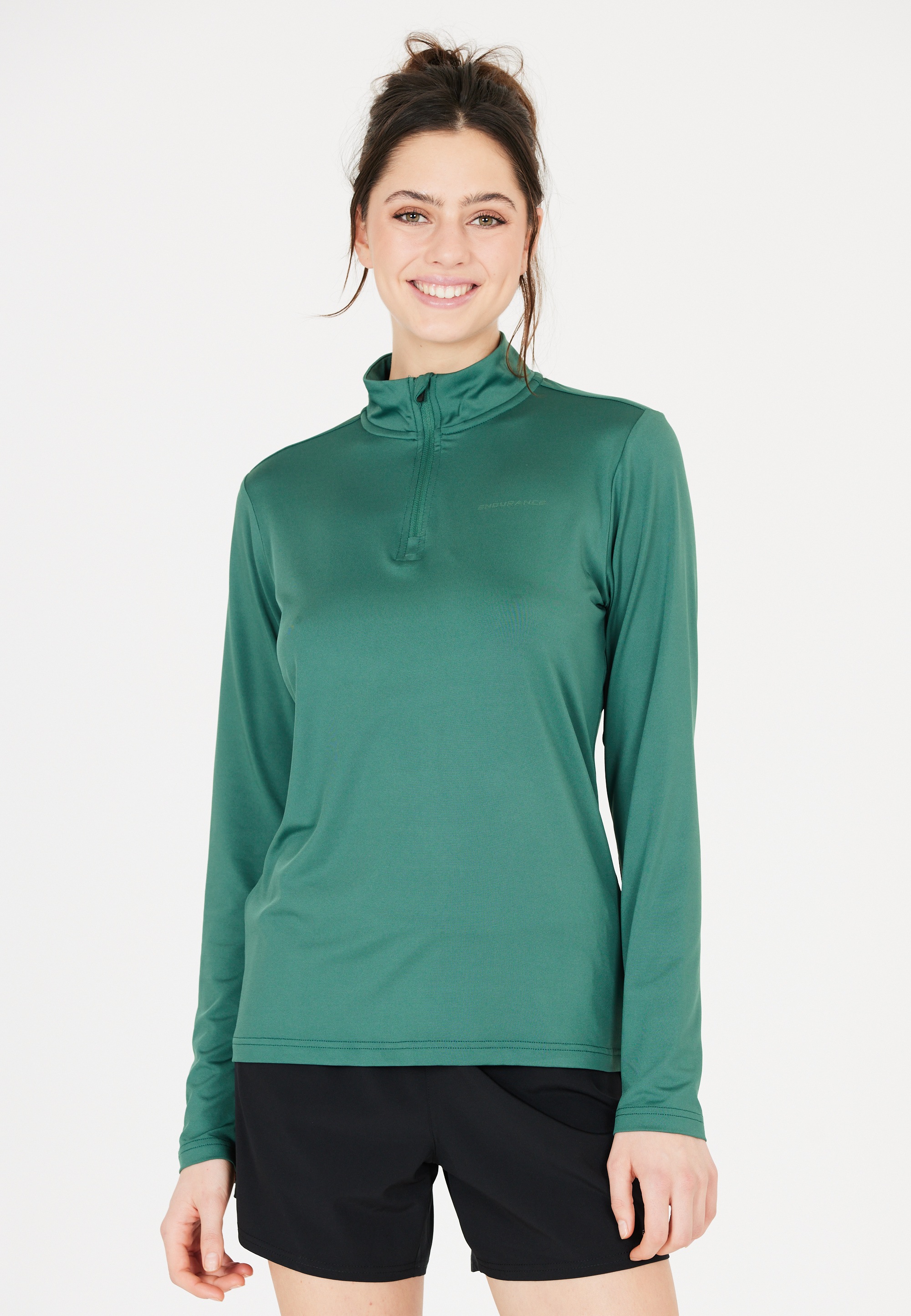 ENDURANCE Funktionsshirt "Jaelyn", (1 tlg.), mit praktischen Reflektoren günstig online kaufen