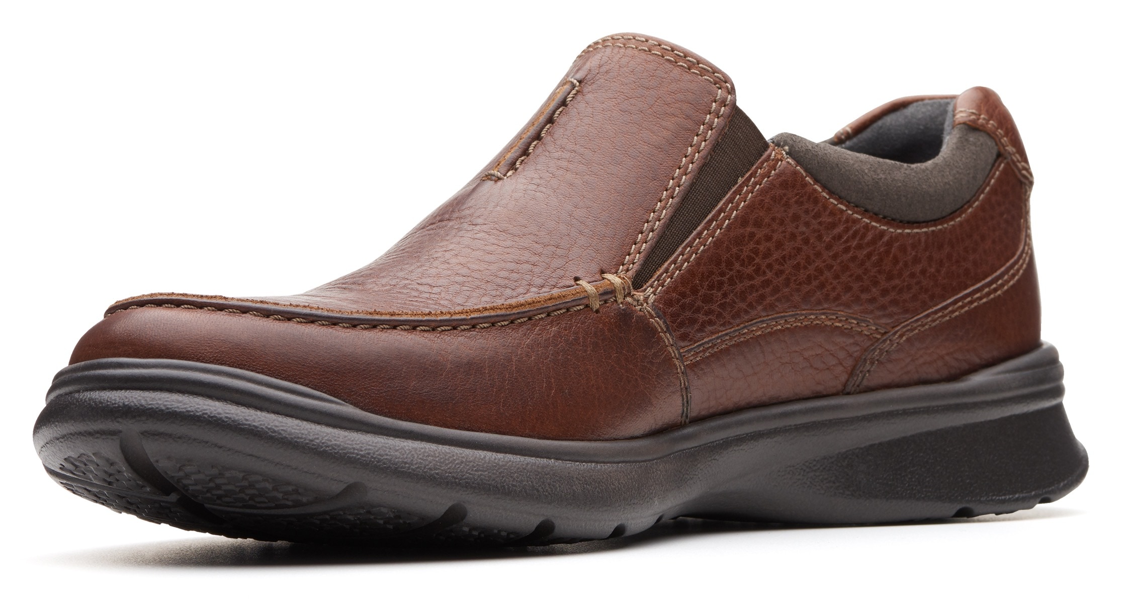Clarks Slipper »Cotrell Free«, Schlupfschuh, Komfortschuh mit Stretcheinsätzen