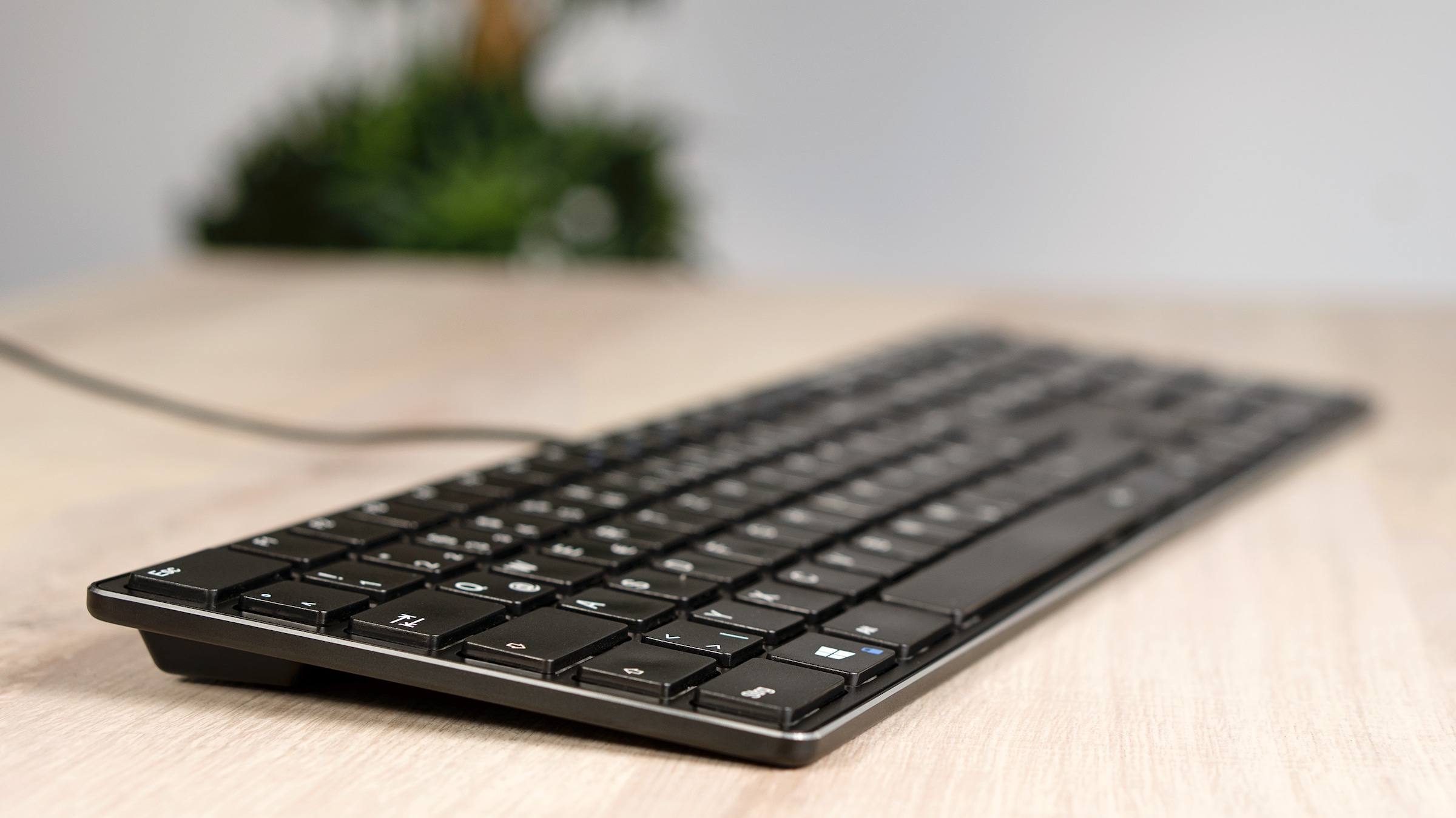 Speedlink Tastatur »RIVA Slim Metal Scissor Keyboard, SATEEN Ergonomic Wrist Rest«, inkl. Handgelenkauflage