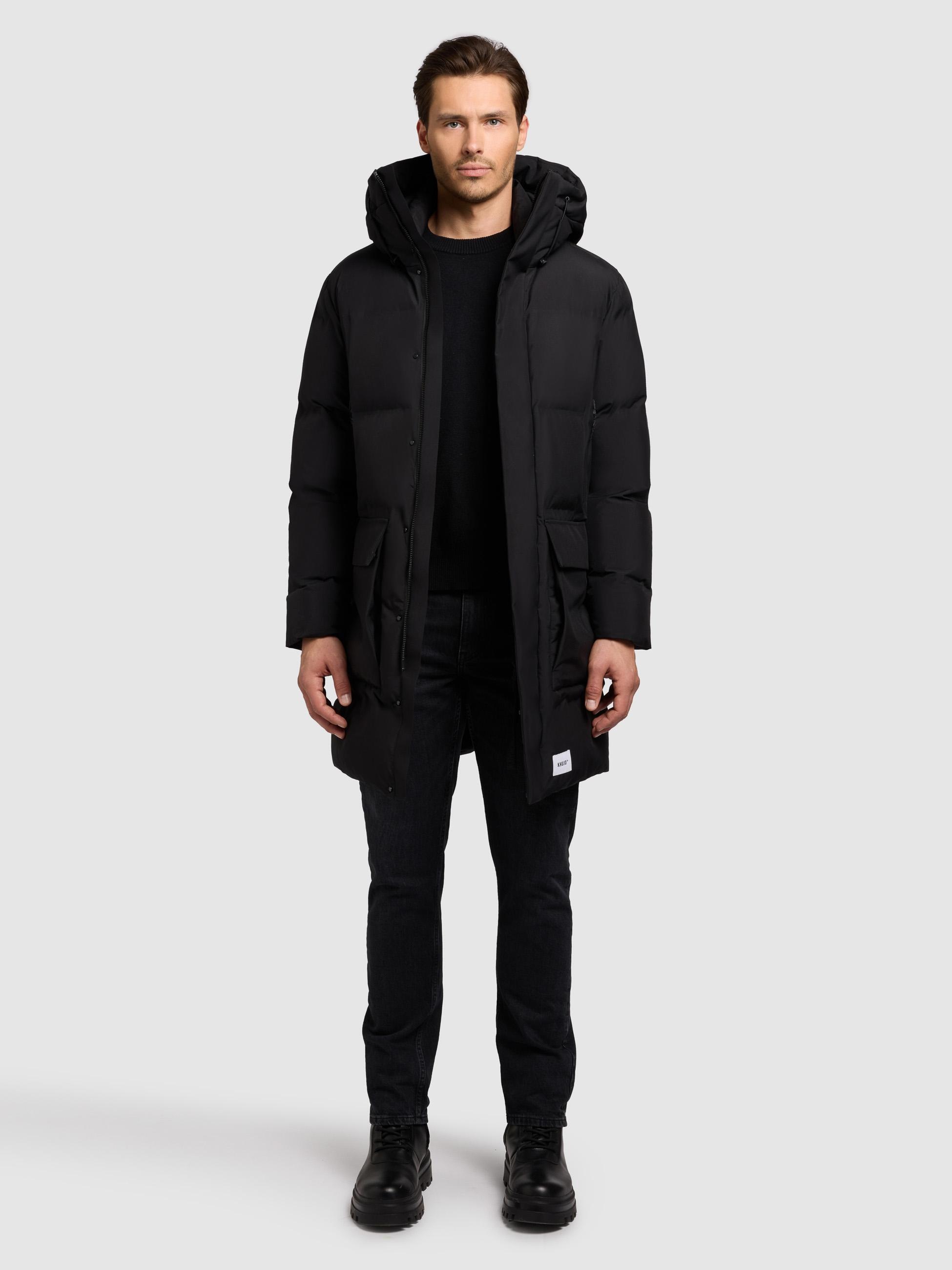 khujo Wintermantel »Winer3« Warmer gefütterter Mantel mit Kapuze