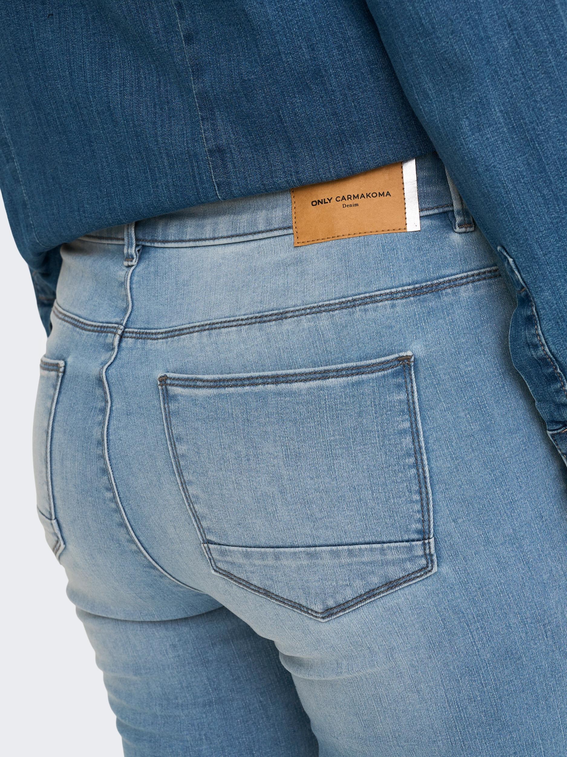 ONLY CARMAKOMA Effekt ANK REG mit NOOS«, Skinny-fit-Jeans online BAUR Destroyed SK »CARKARLA BJ759 | bestellen DNM