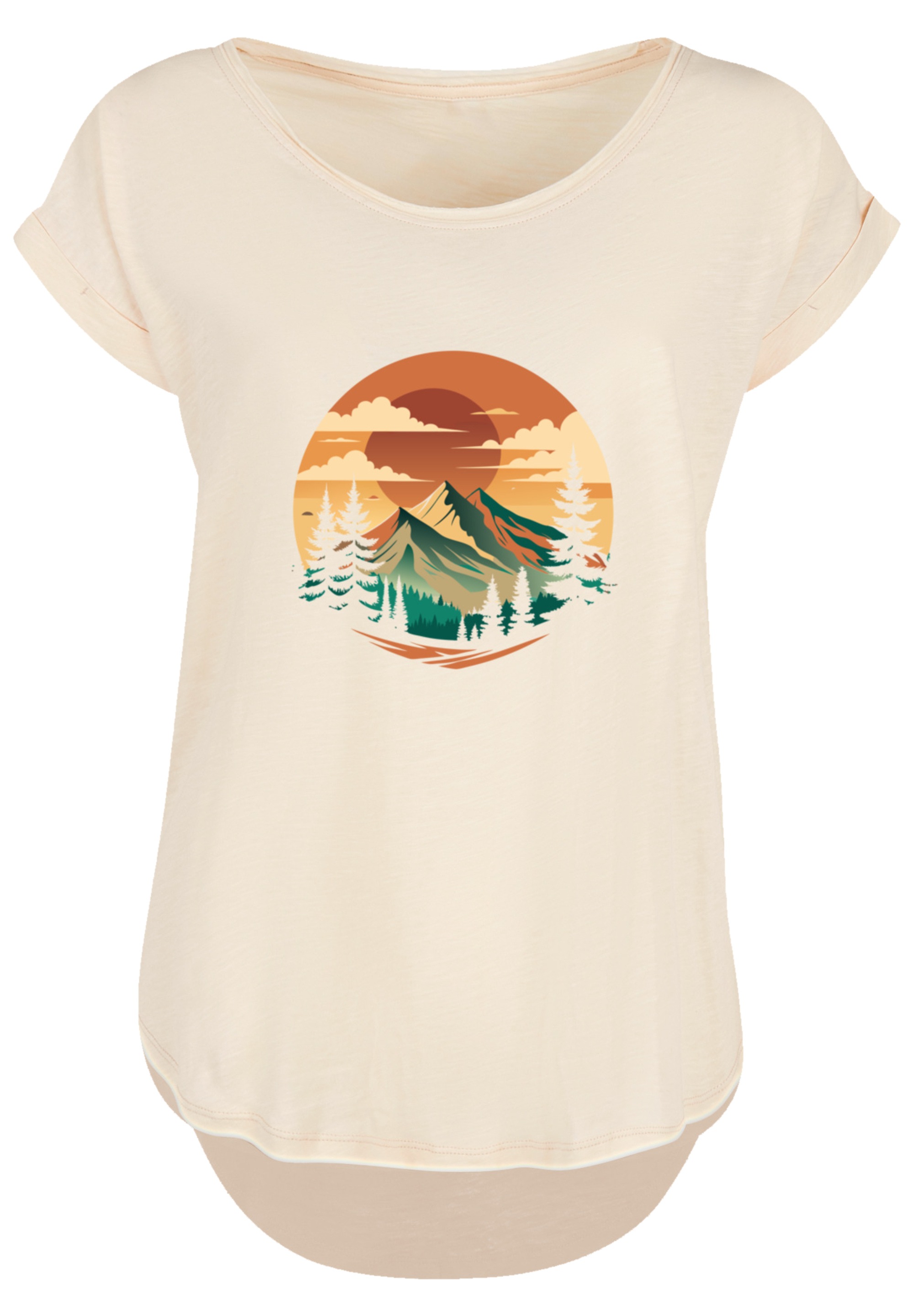 F4NT4STIC T-Shirt "Sonnenuntergang Berglandschaft" Premium Qualität günstig online kaufen