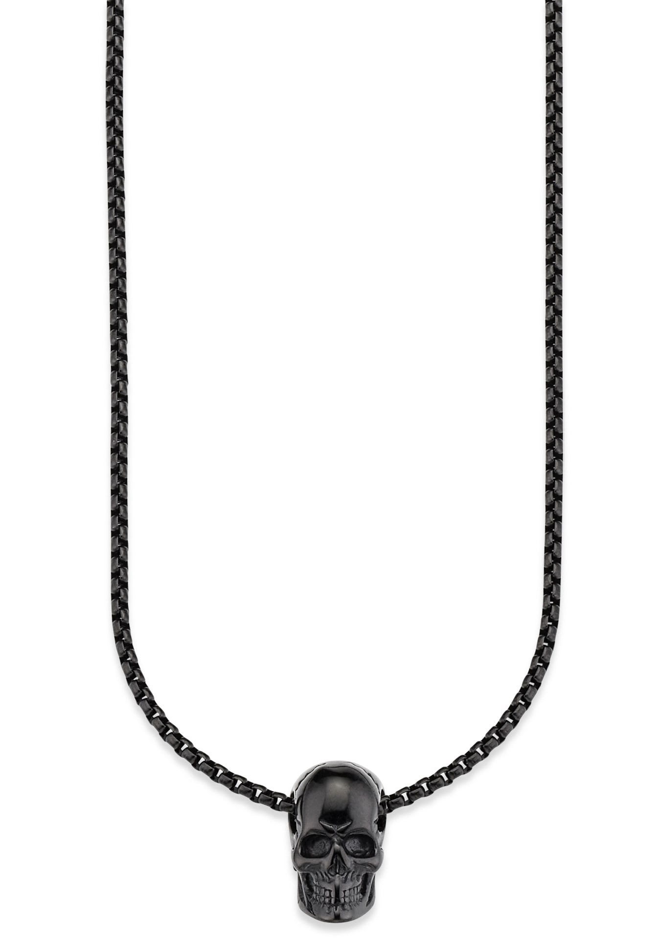 Bruno Banani Kette mit Anhänger »Schmuck Geschenk, Halskette Scull Totenkopf, Venezianerkette«