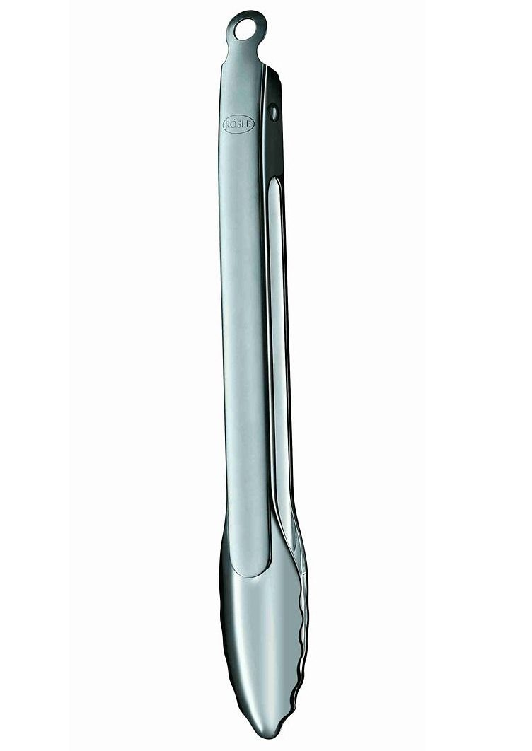 RÖSLE Kochzange Zange zum Kochen und Grillen, Edelstahl 18/10, spülmaschinengeeignet