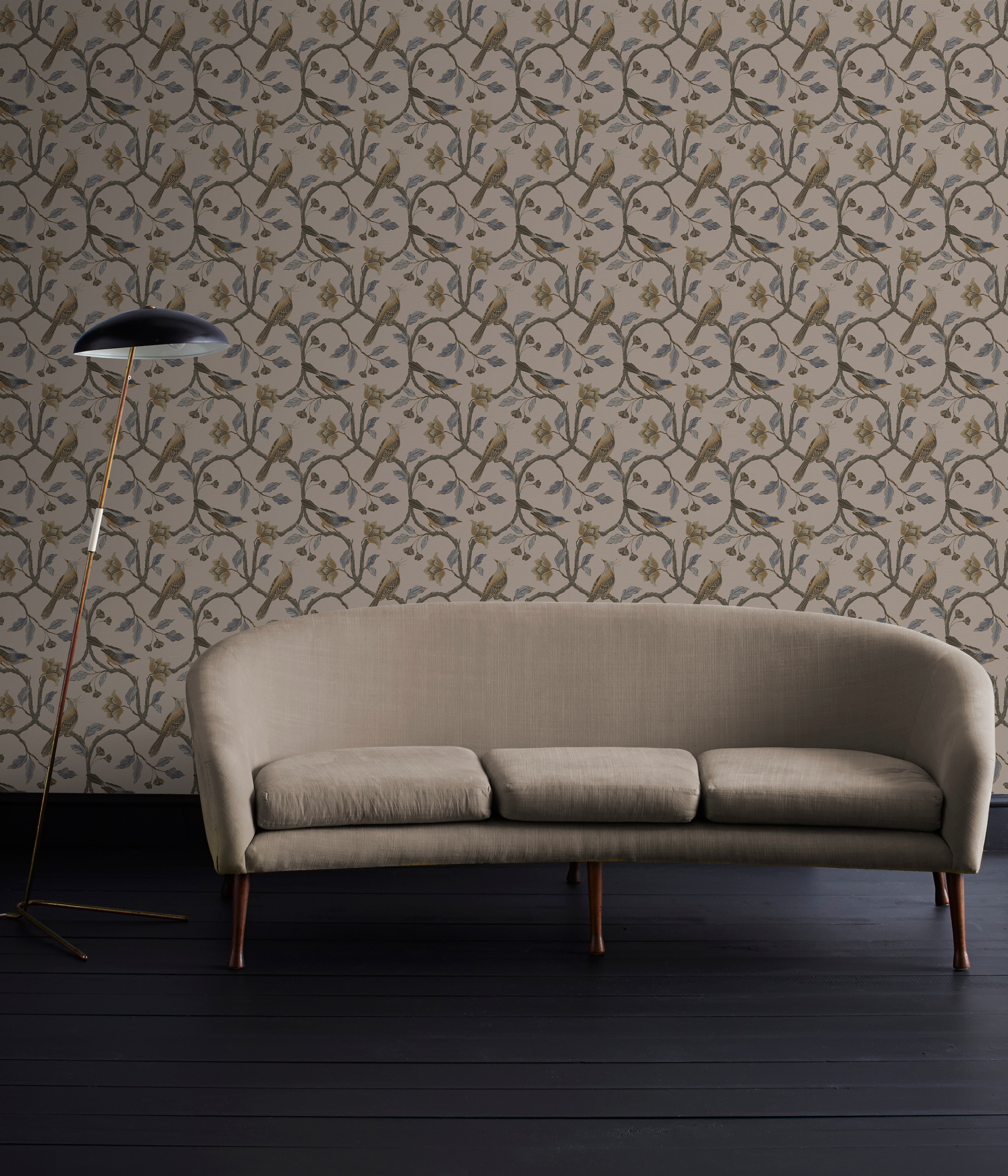 Superfresco Easy "Vogel" neutral geprägt 10mx52cm (ca. 5m2)