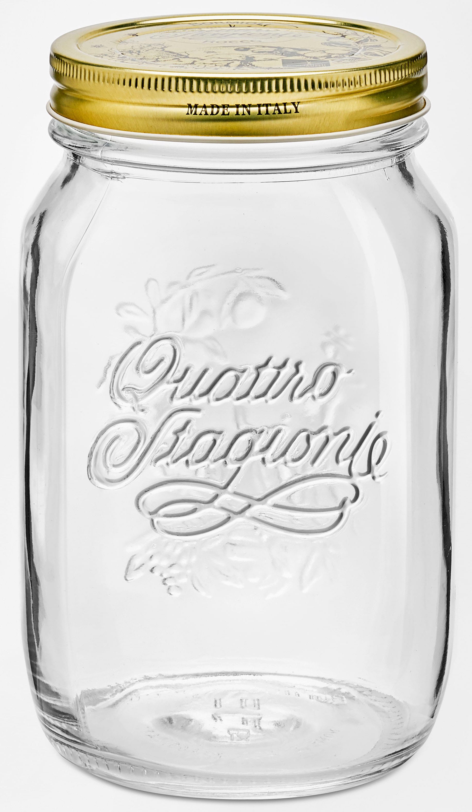 Bormioli Rocco Einmachglas "Quattro Stagioni" Set, 12 Stück, 1,0l Fassungsv günstig online kaufen