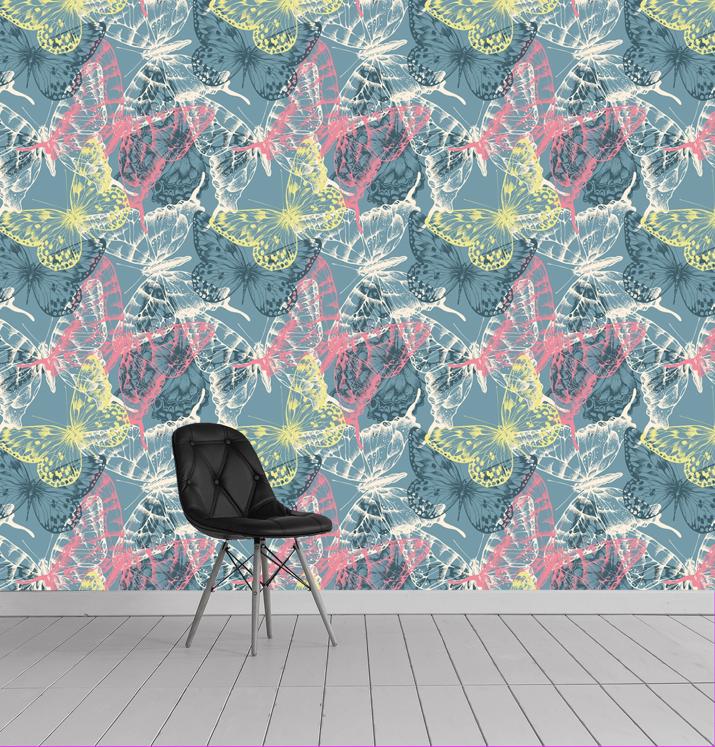 queence Vinyltapete »Jake« Motiv | bedruckt | botanisch | geblümt | gemustert | natürlich glatt 90x250cm, selbstklebend, kinderleichte Anbringung, , Sticker