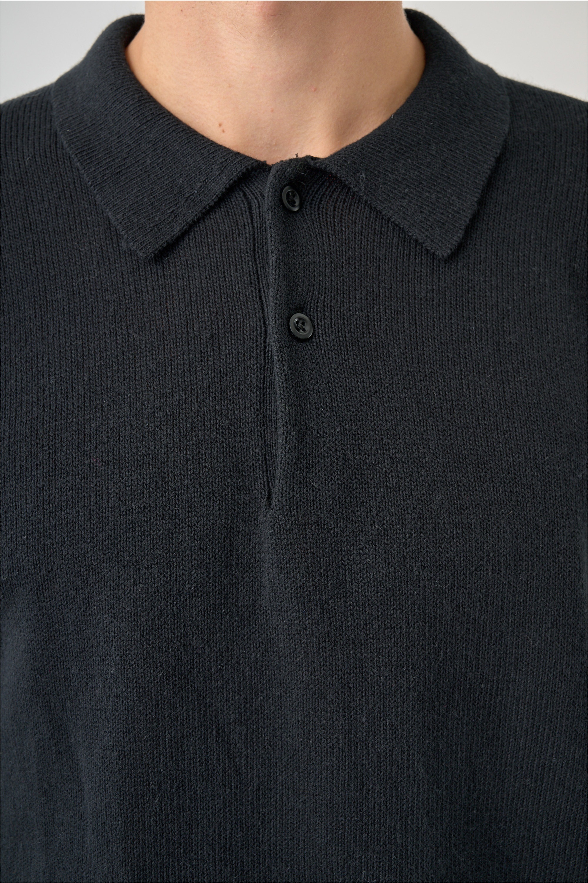 Cleptomanicx Langarmshirt mit eleganter Knopfleiste