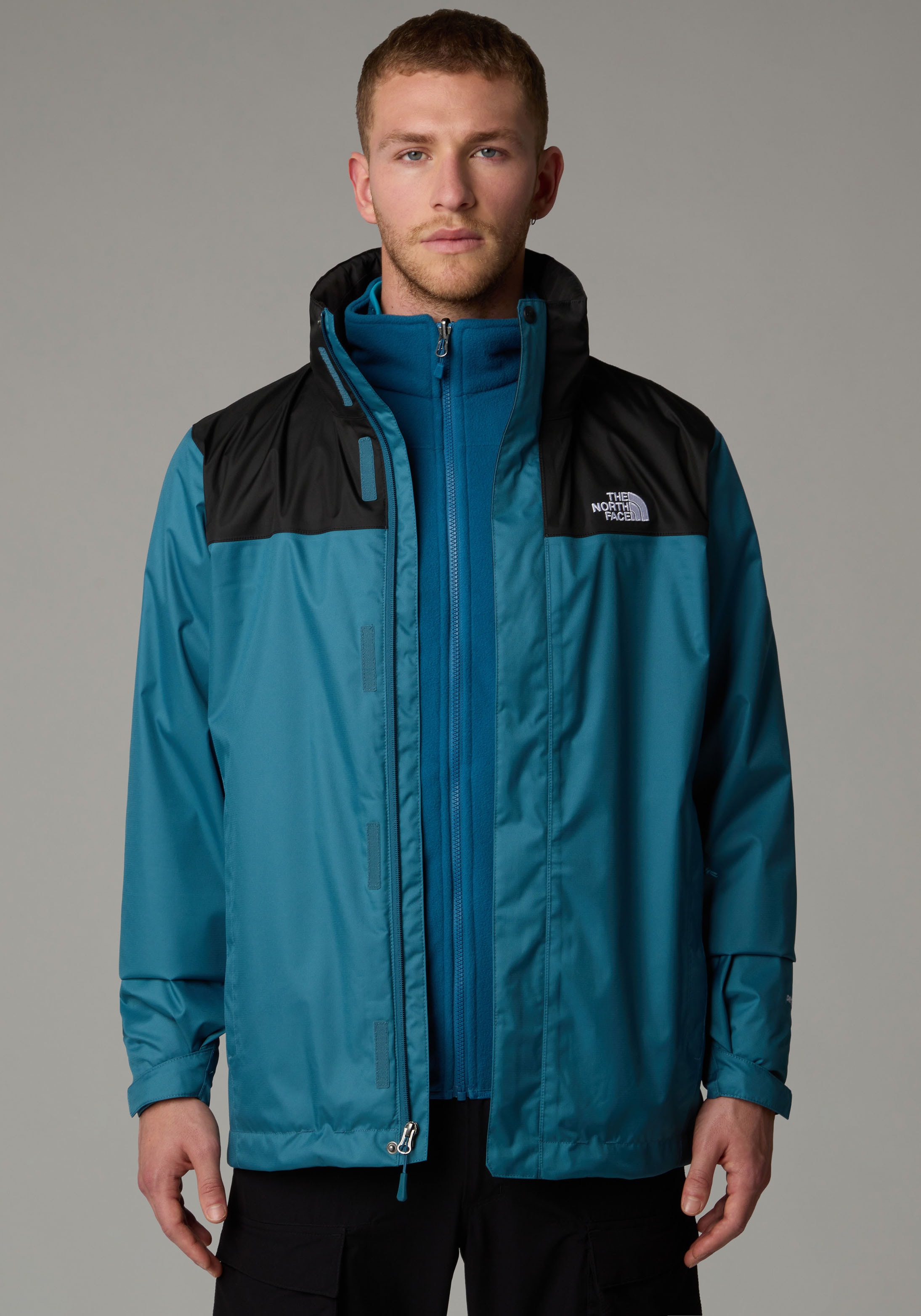 The North Face 3-in-1-Funktionsjacke »M EVOLVE II TRICLIMATE JACKET - EU«, (1 St.), mit Logostickerei