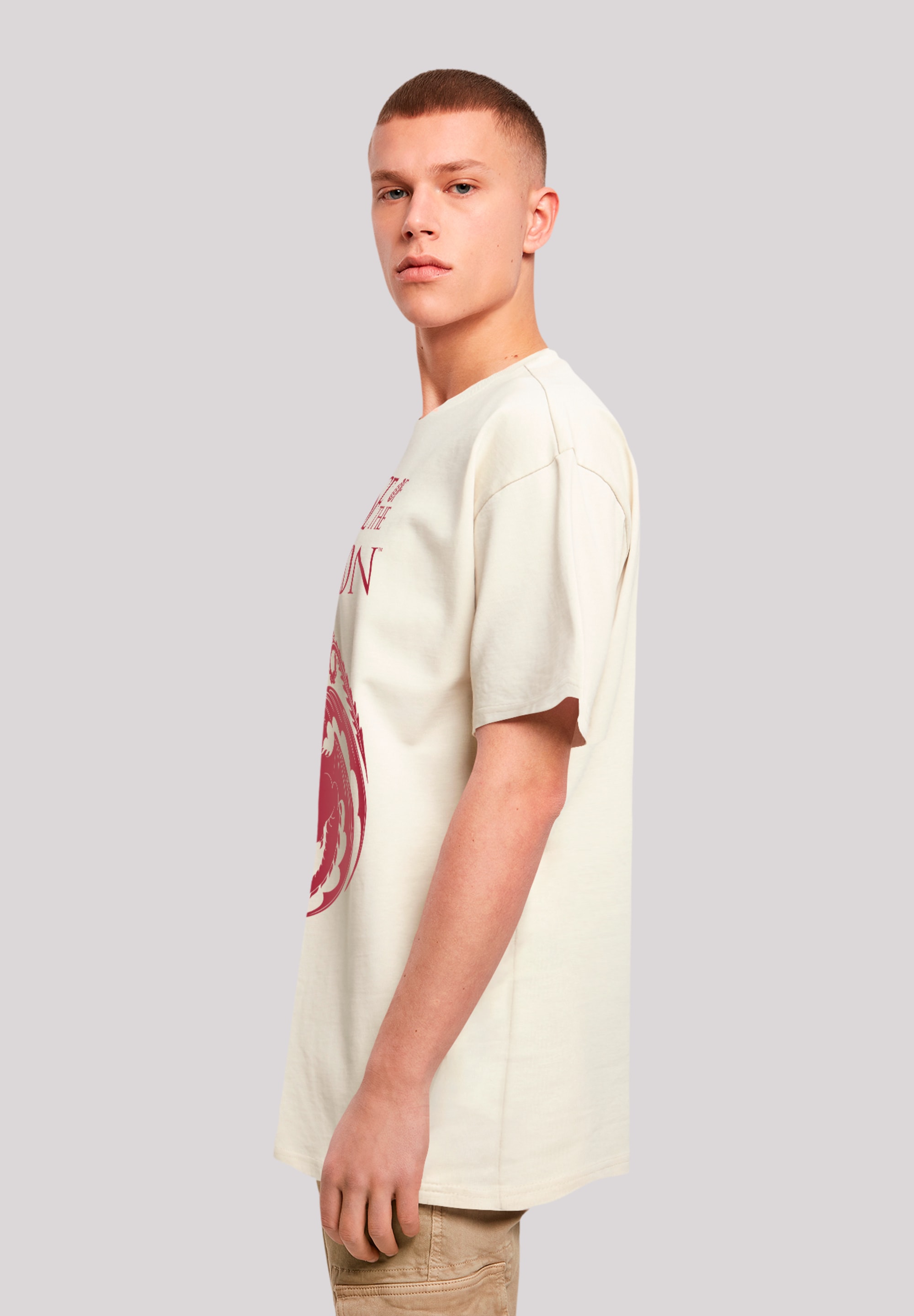 F4NT4STIC T-Shirt »House Of The Dragon Targaryen Crest Logo«, Premium Qualität