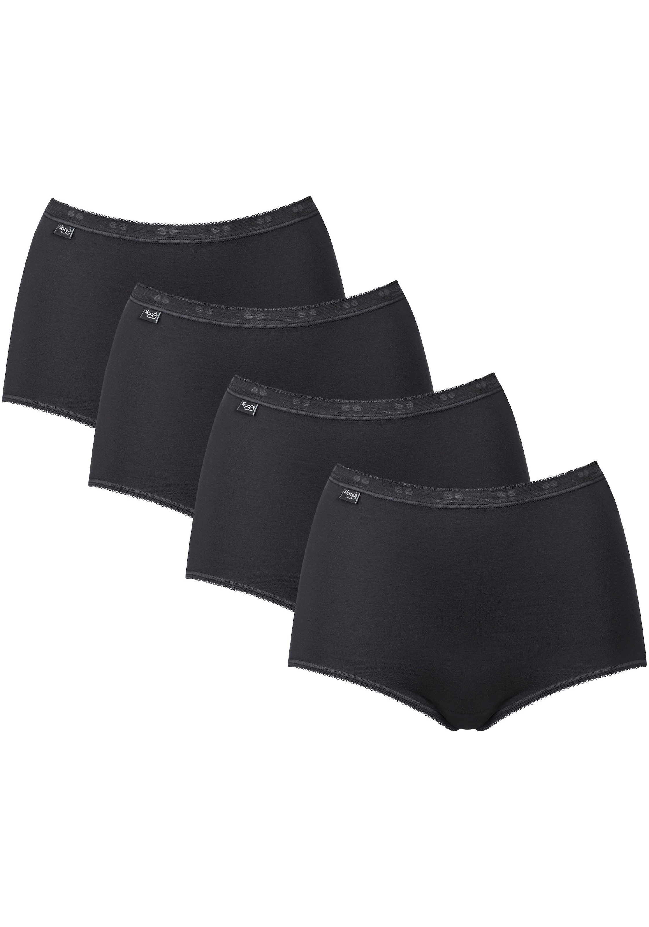 sloggi Maxislip "Basic+" 4er Pack, weiche Nähte, Baumwollmischung günstig online kaufen