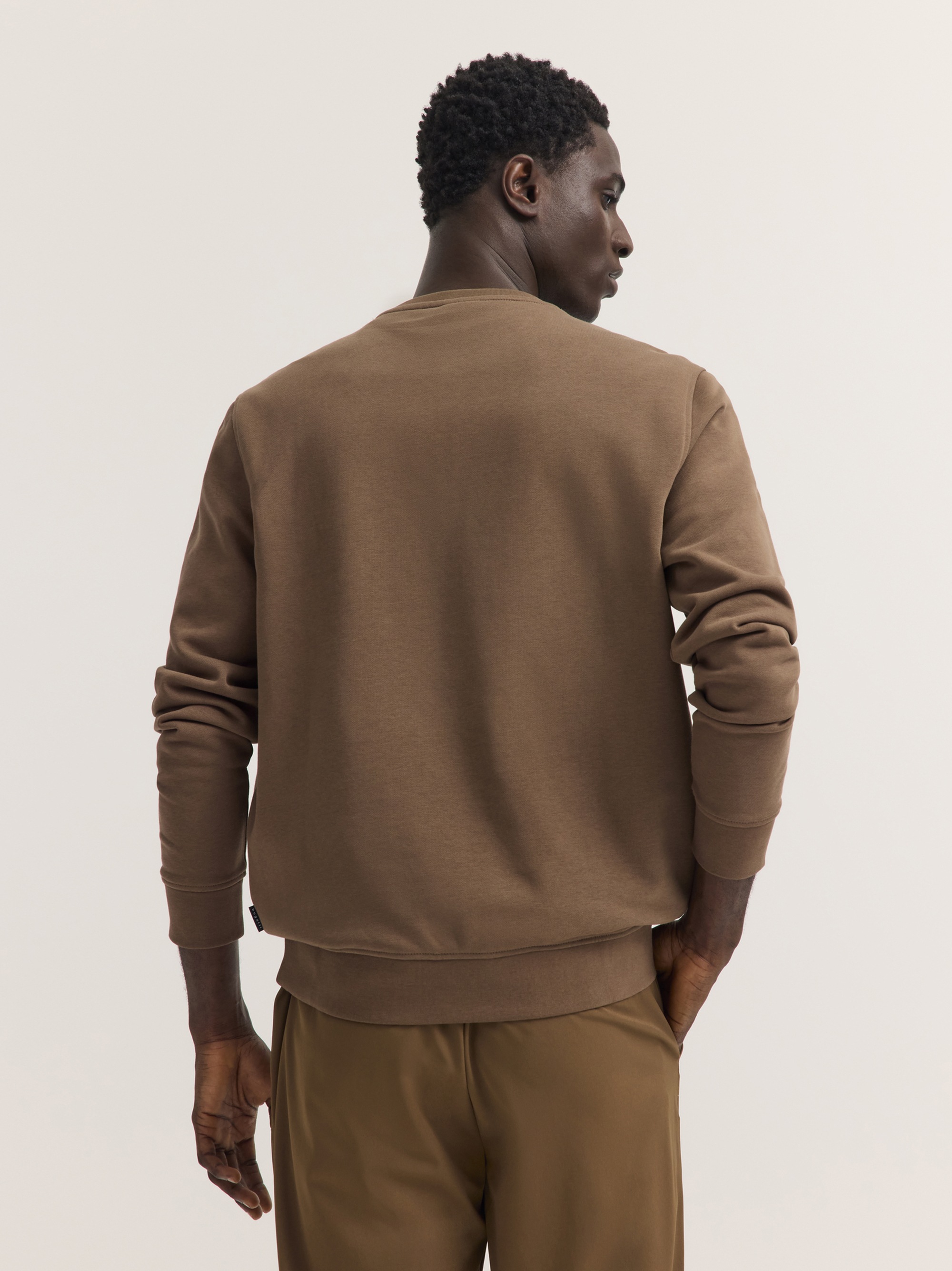 bugatti Sweatshirt »Modern Fit«, Modern Fit Baumwolle Rundhals

