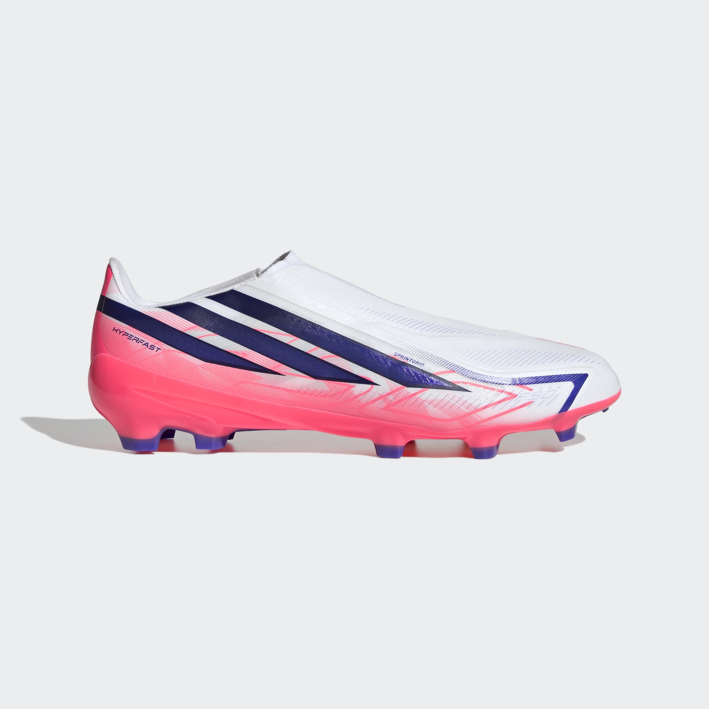 adidas Performance Fußballschuh »F50 HYPERFAST LEAGUE , SCHNÜRLOS, FESTE BÖDEN«  Außensohle für Rasen und feste Böden