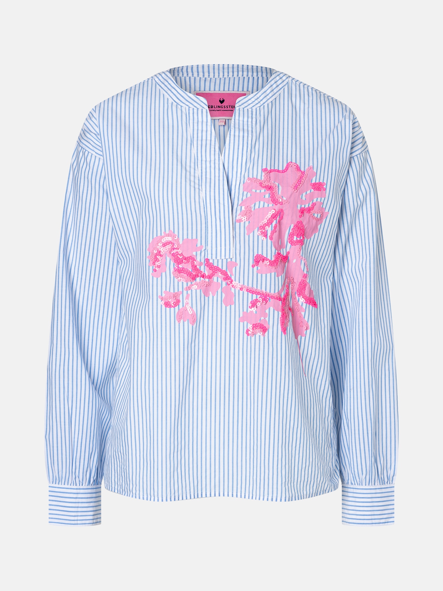 Lieblingsstück Schlupfbluse »EdanaL« mit Pailletten