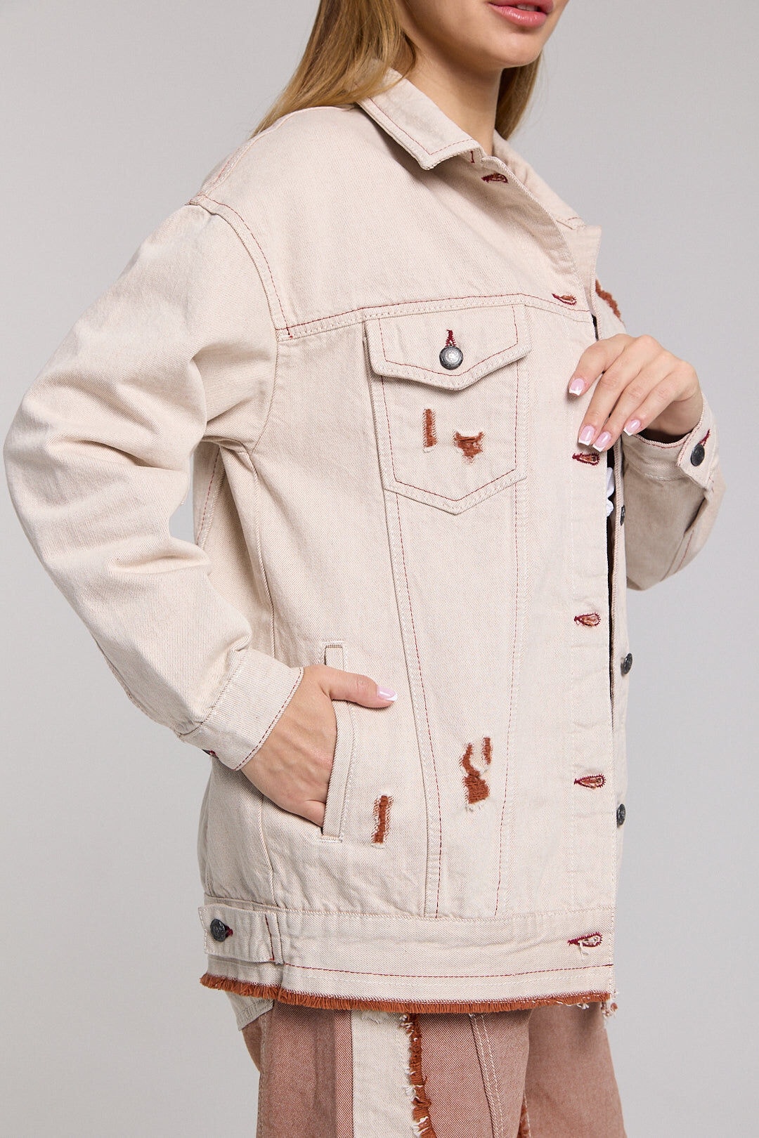 Cipo & Baxx Outdoorjacke »JACKET«, ohne Kapuze, hohem Tragekomfort