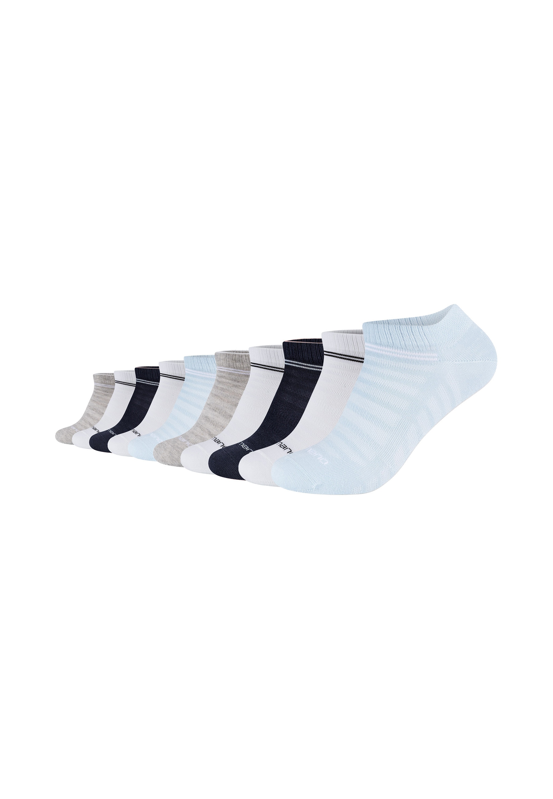 Camano Sneakersocken "Sneakersocken Mesh Ventilation 10er Pack" günstig online kaufen