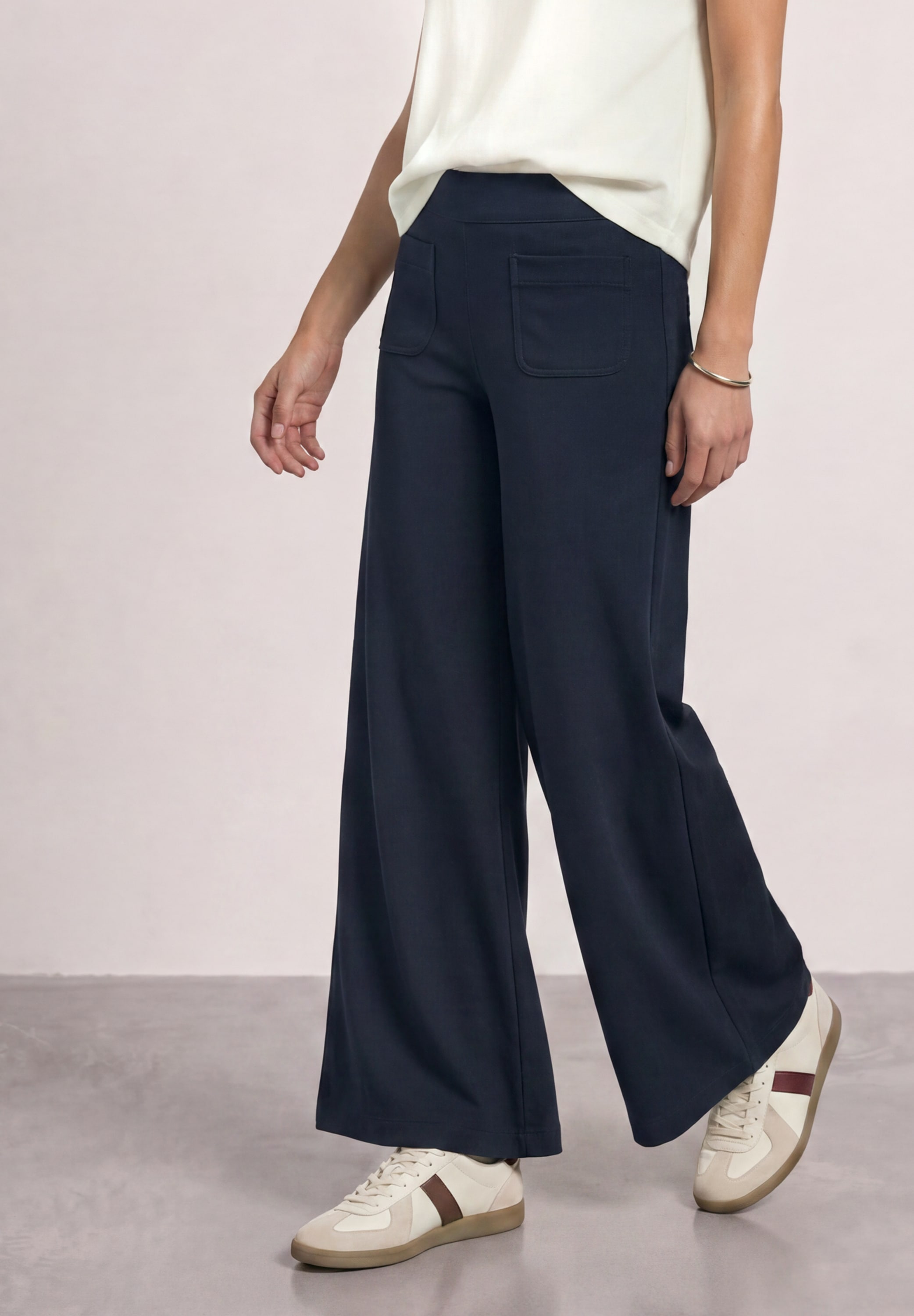STREET ONE Jerseyhose High Waist