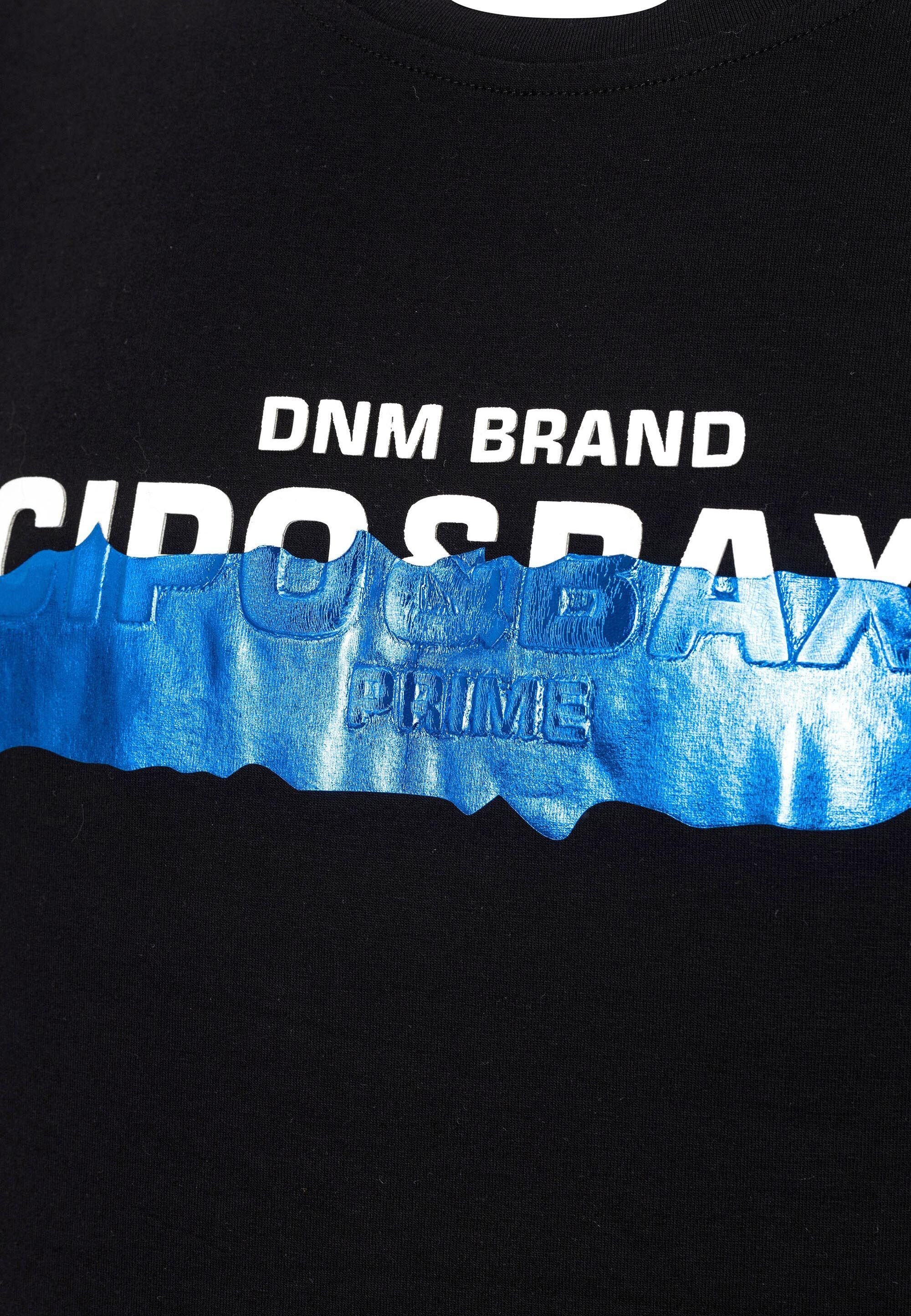 Cipo & Baxx T-Shirt »T-Shirt« mit Rundhals-Ausschnitt