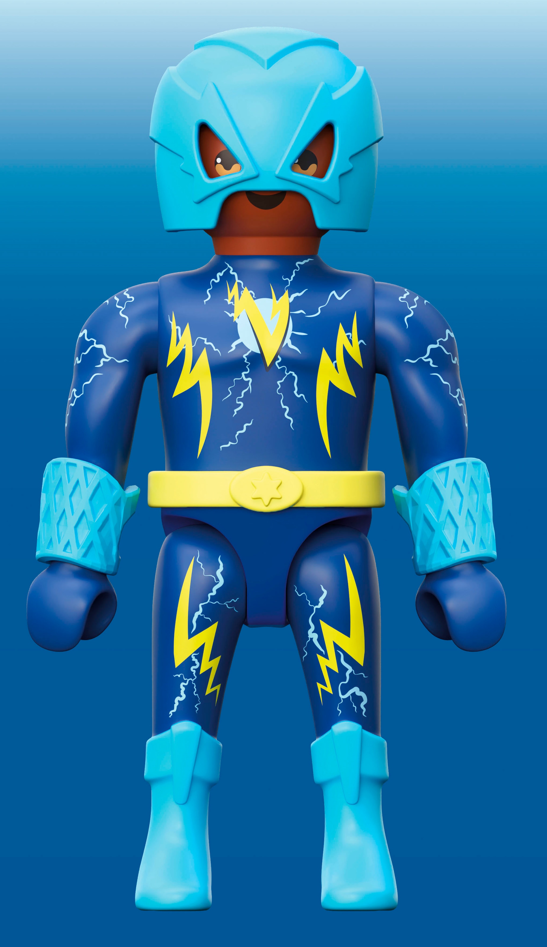 Playmobil® Konstruktions-Spielset »Blitz-Held (71836), Heroes«, (6 St.)