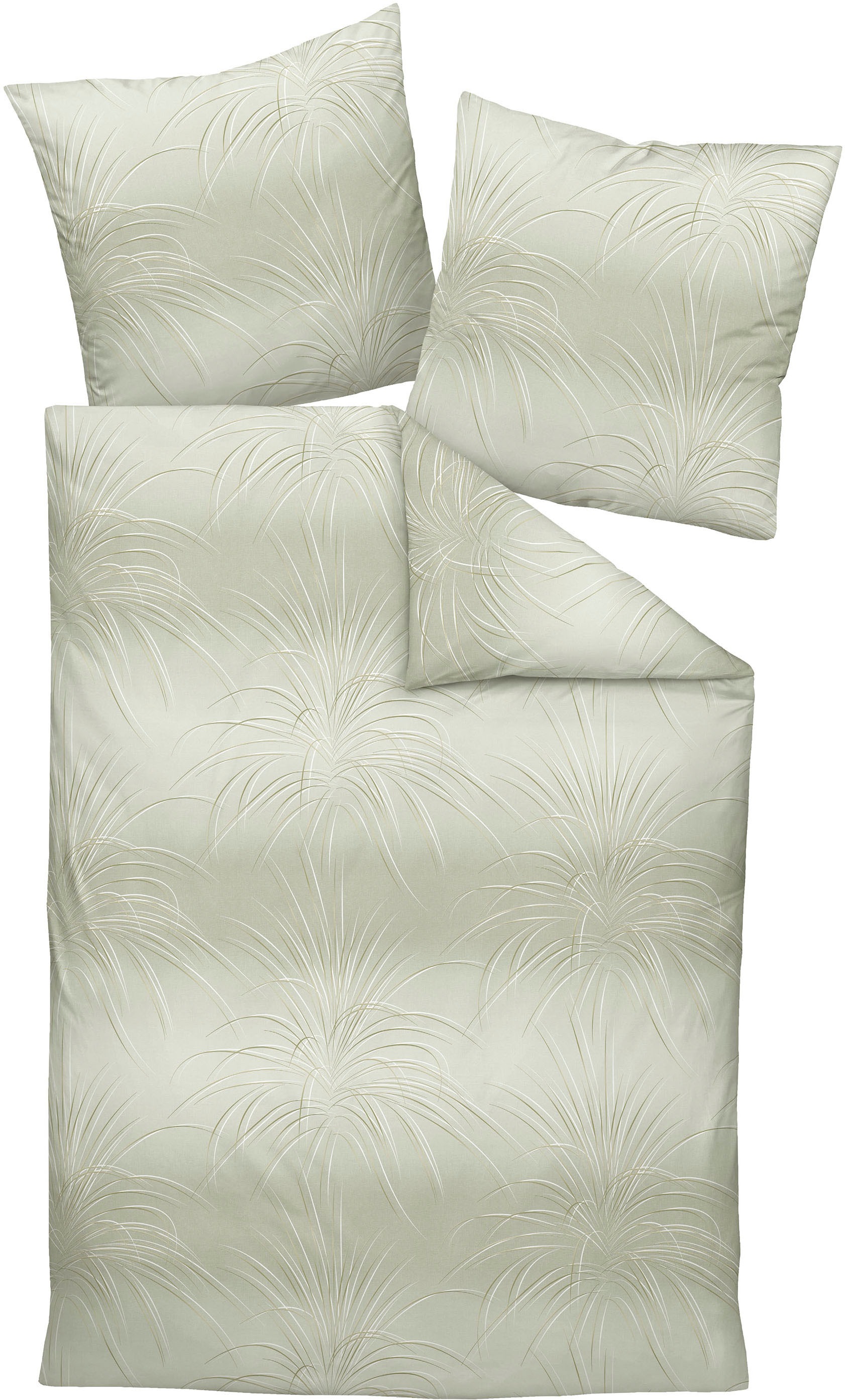 Janine Bettwäsche »Interlock-Jersey55101 06«, mit Reissverschluss