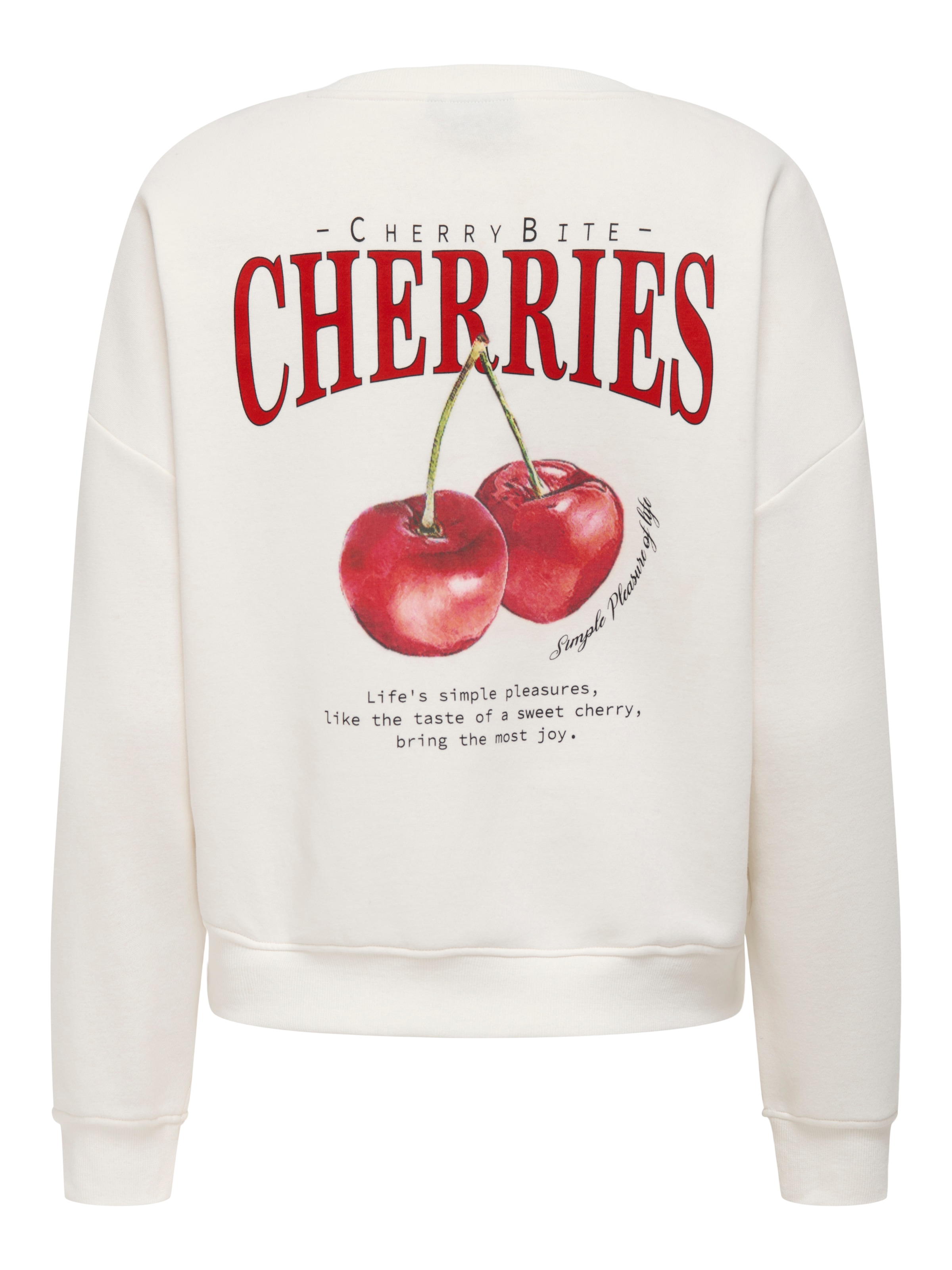 ONLY Sweatshirt »ONLSWEAT LIFE L/S BACKPRINT SWT NOOS«