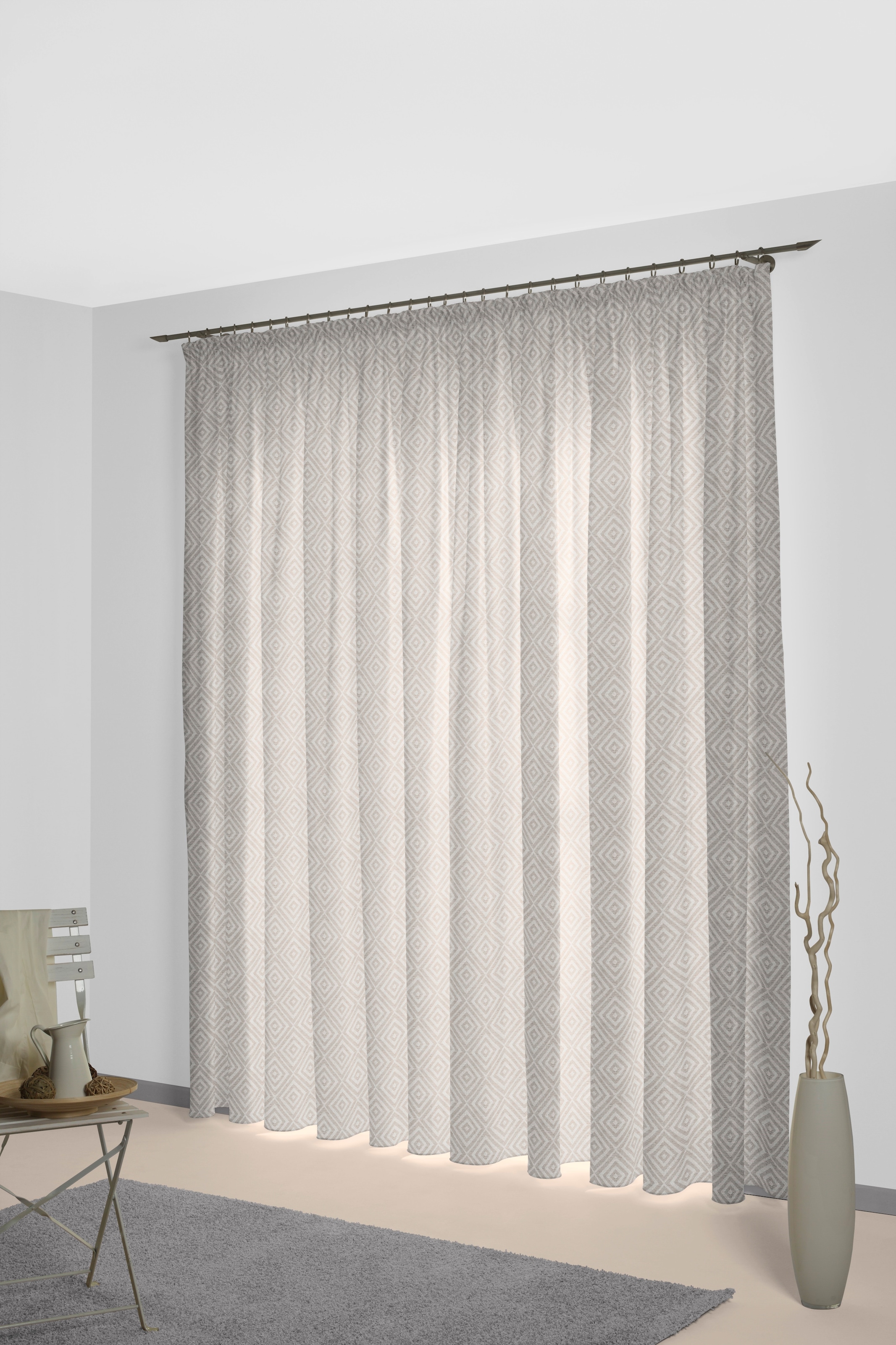 Wirth Vorhang "Telfort" Multifunktionsband 1 Stk. tlg. günstig online kaufen