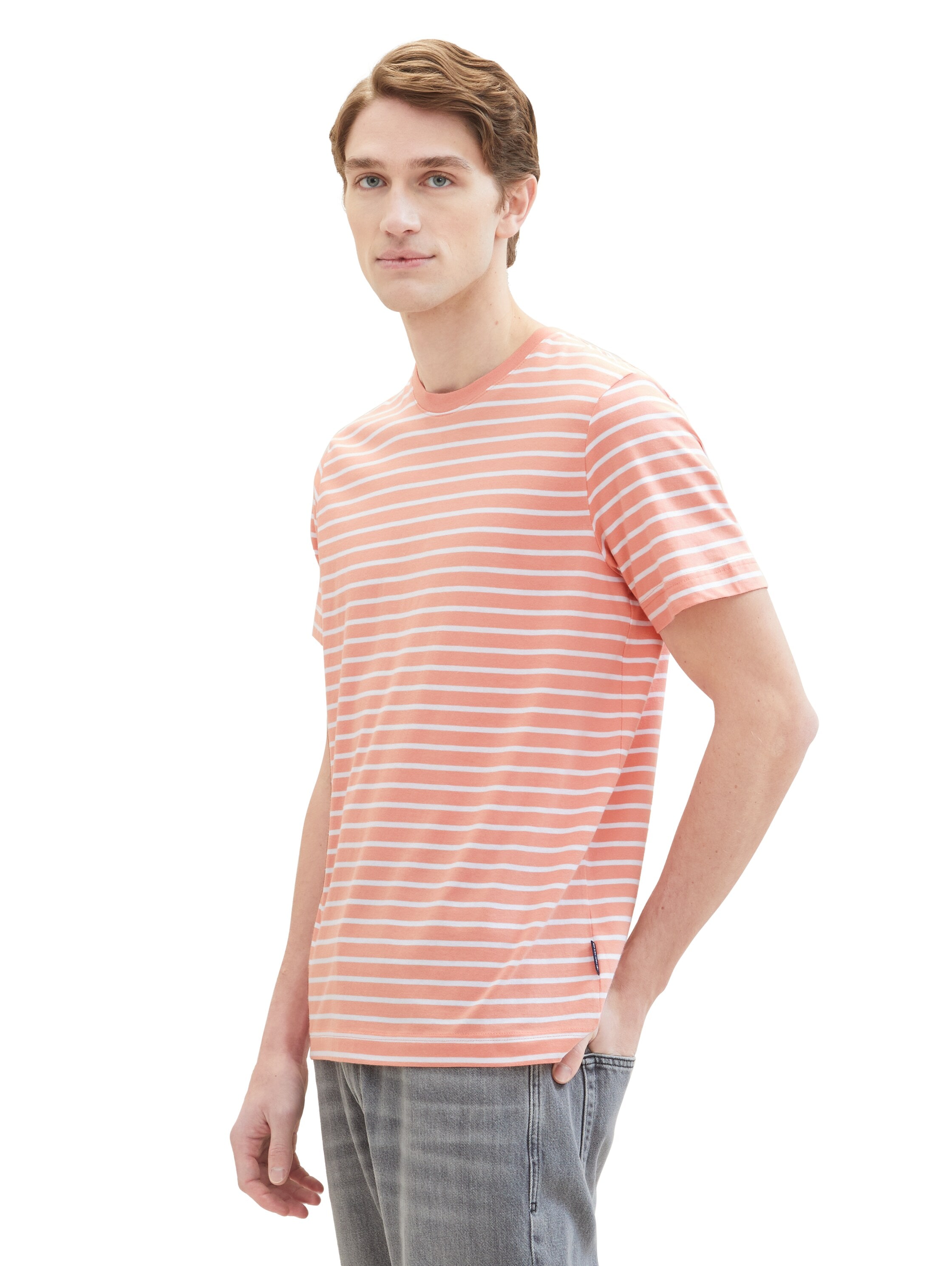 TOM TAILOR T-Shirt, mit Streifenmuster