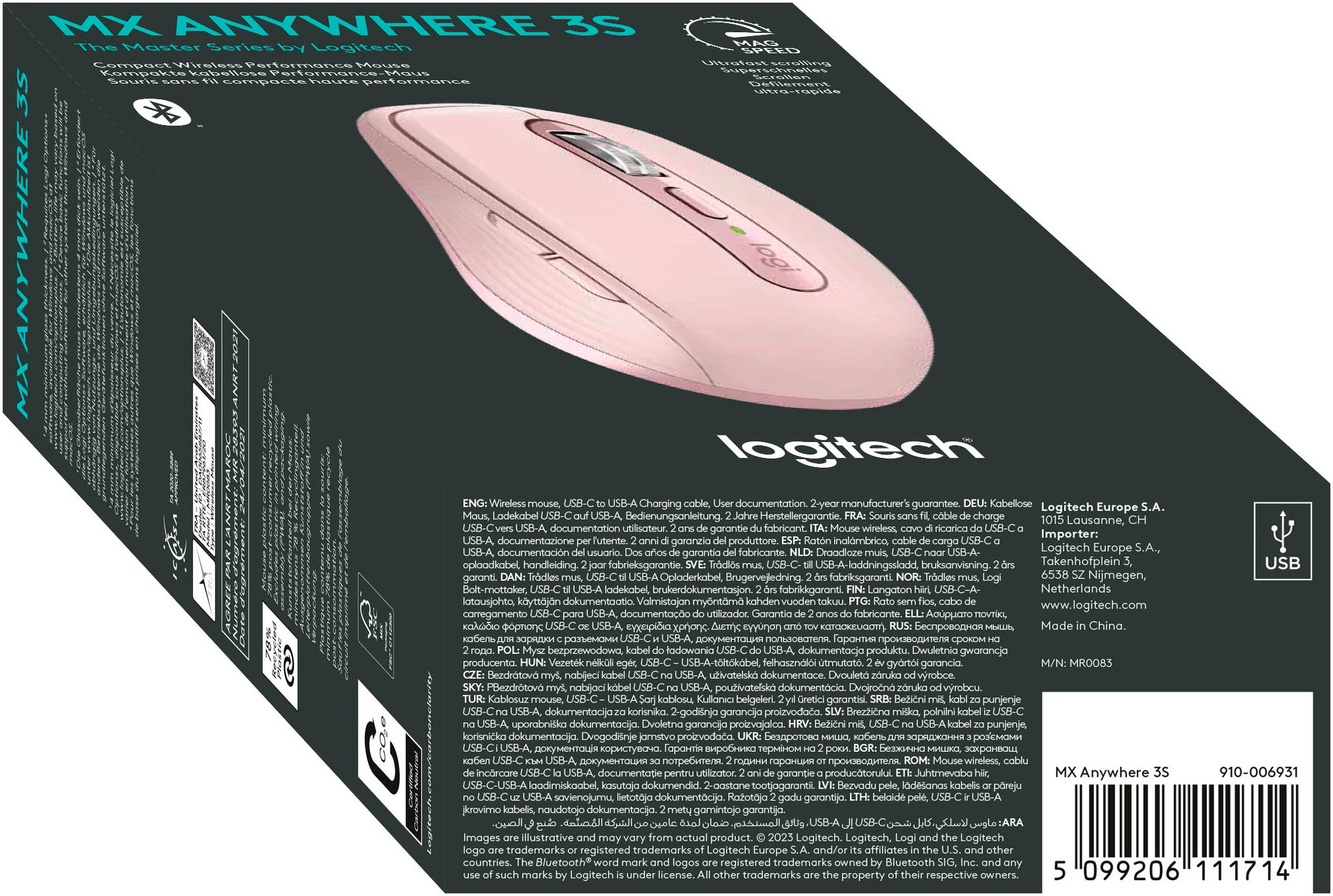 Logitech Maus »910-006931«, Bluetooth