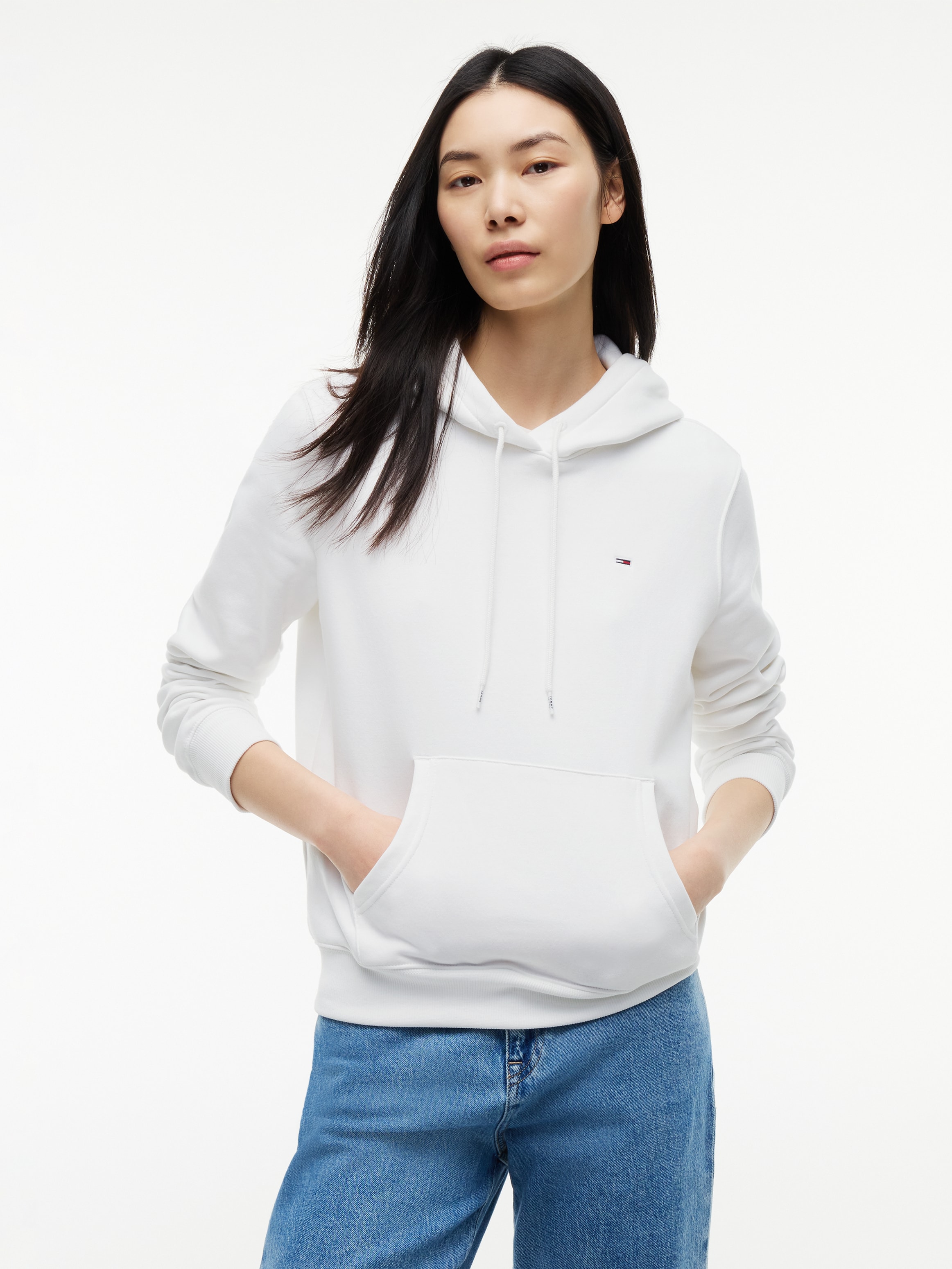 Tommy Jeans Kapuzensweatshirt "TJW REG S FLAG HOODIE", mit Logo-Flag, Regular Fit