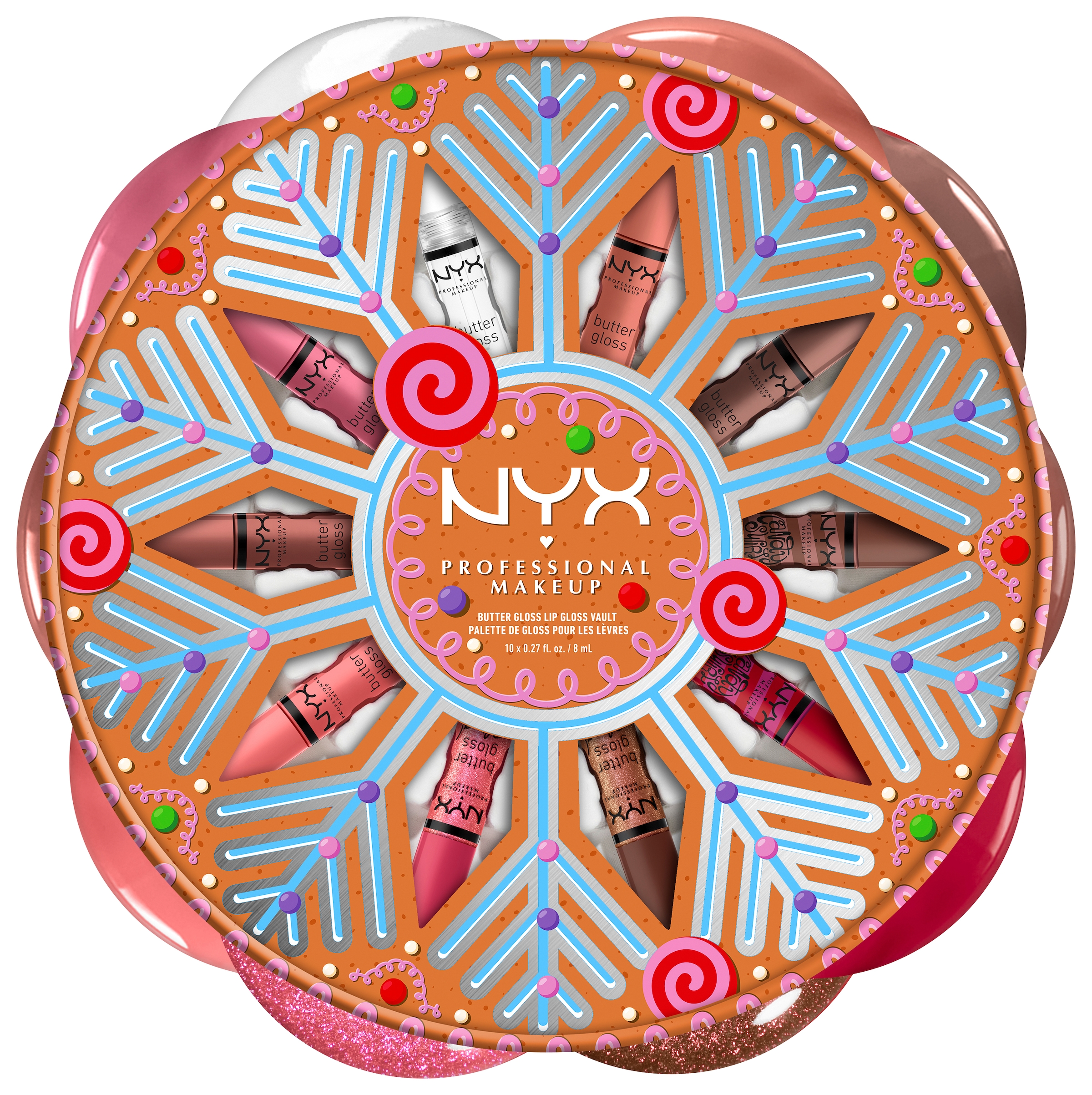 NYX PROFESSIONAL MAKEUP Lipgloss »HOLIDAY 2025 BUTTER GLOSS KIT«