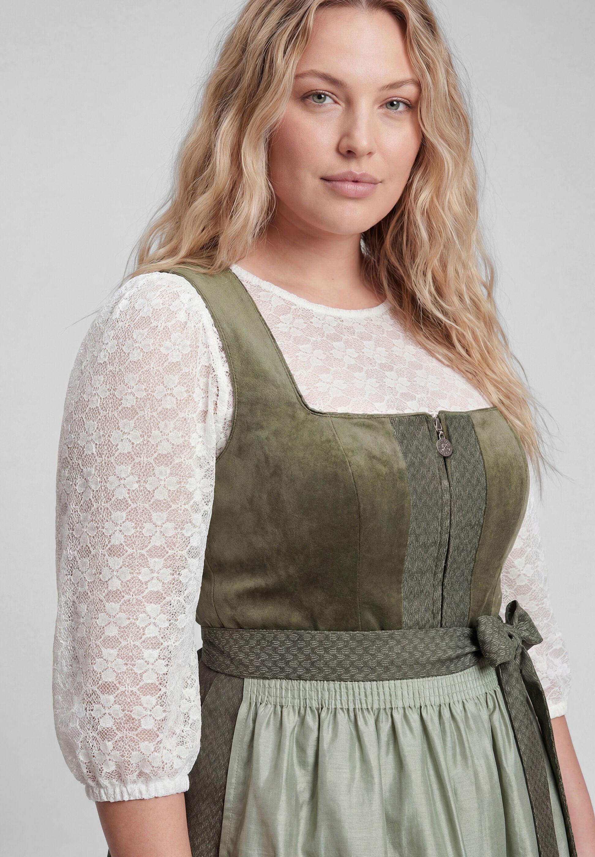 Spieth & Wensky Dirndl »Kathi« mit dekorativer Schürze