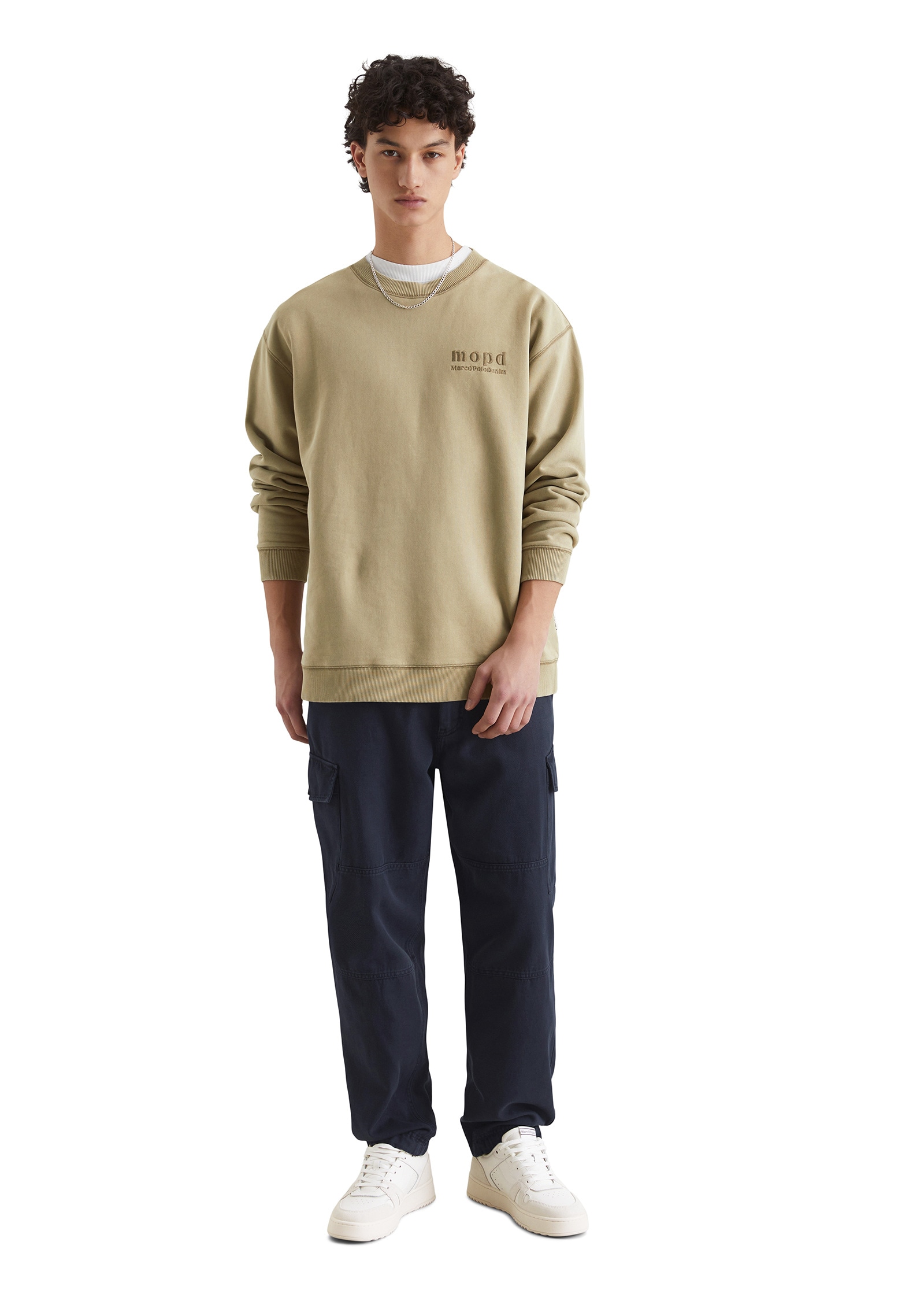 Marc O'Polo DENIM Sweatshirt »aus reiner Bio-Baumwolle«