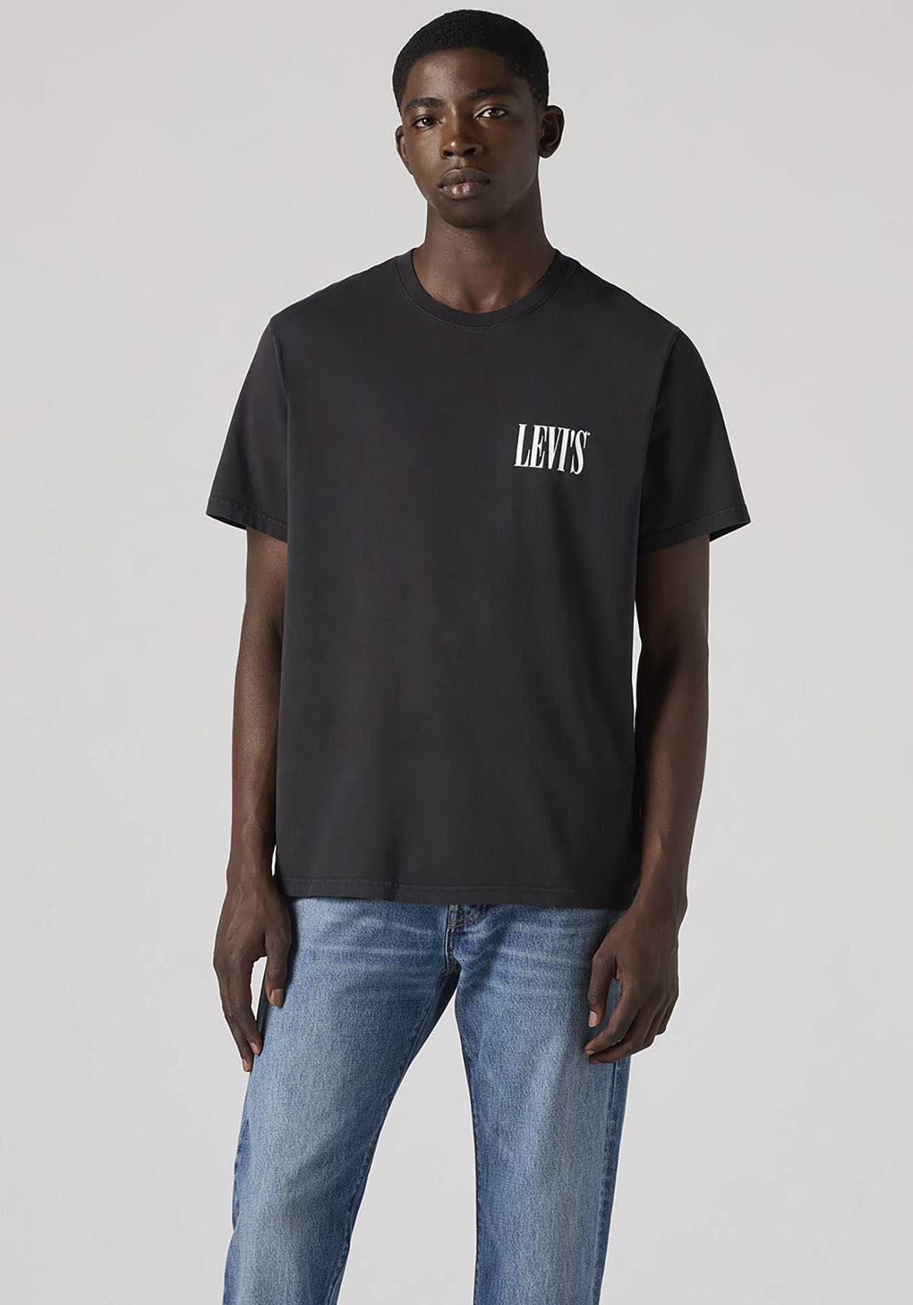 Thumbnail - Levis "RELAXED FIT TEE" mit Logoschriftzug