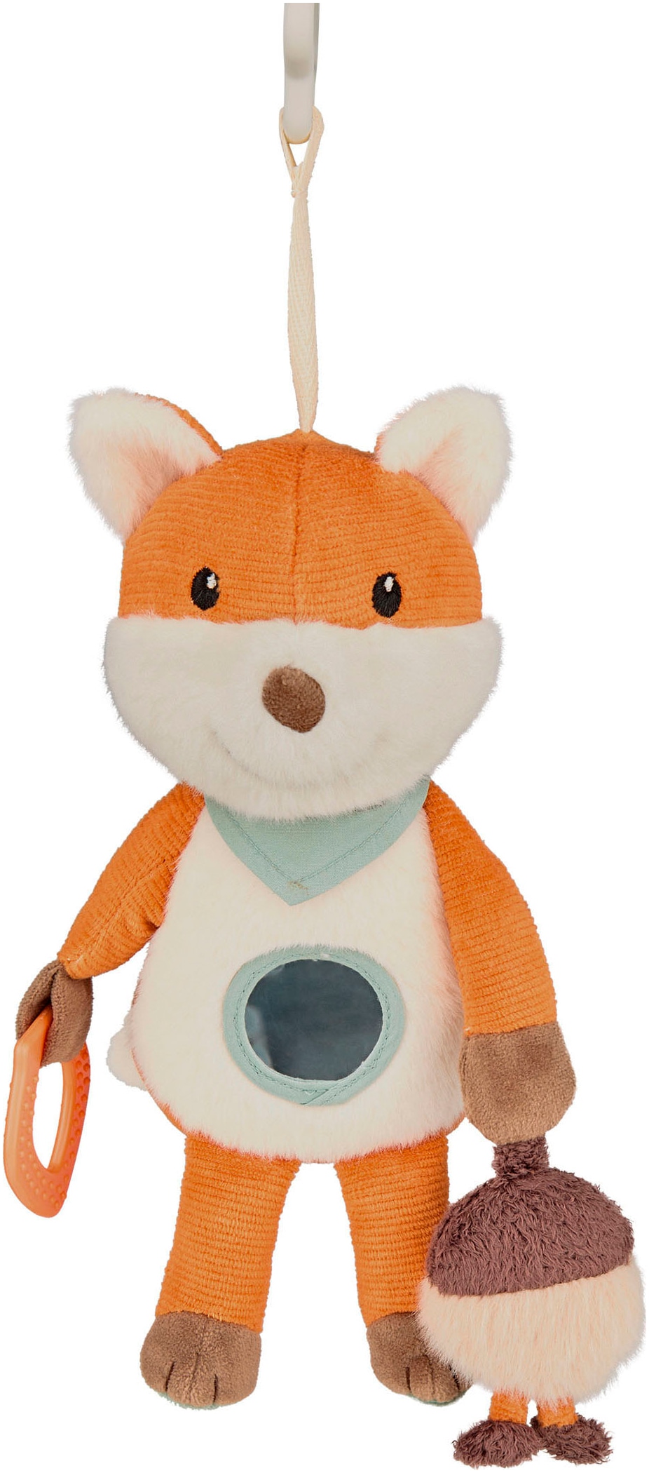 "Greifling STERNTALER ""Fuchs Filou Activity Spielzeug"", orange (rost), Greifspielzeug, KinderH:37cm, Baumwolle, Polyester, H:37cm"
