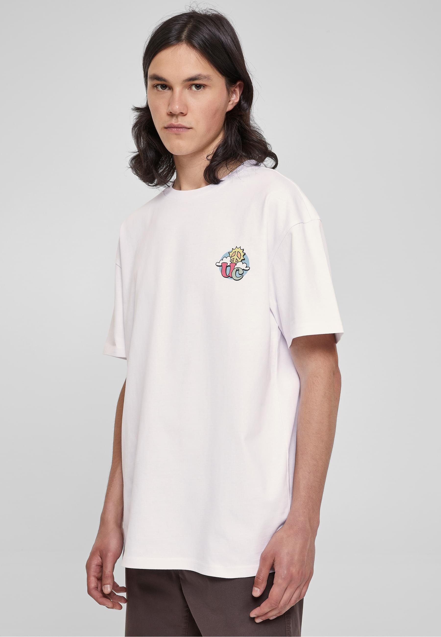 URBAN CLASSICS T-Shirt »Urban Classics Herren Organic Cloudy Tee«, (1 tlg.)