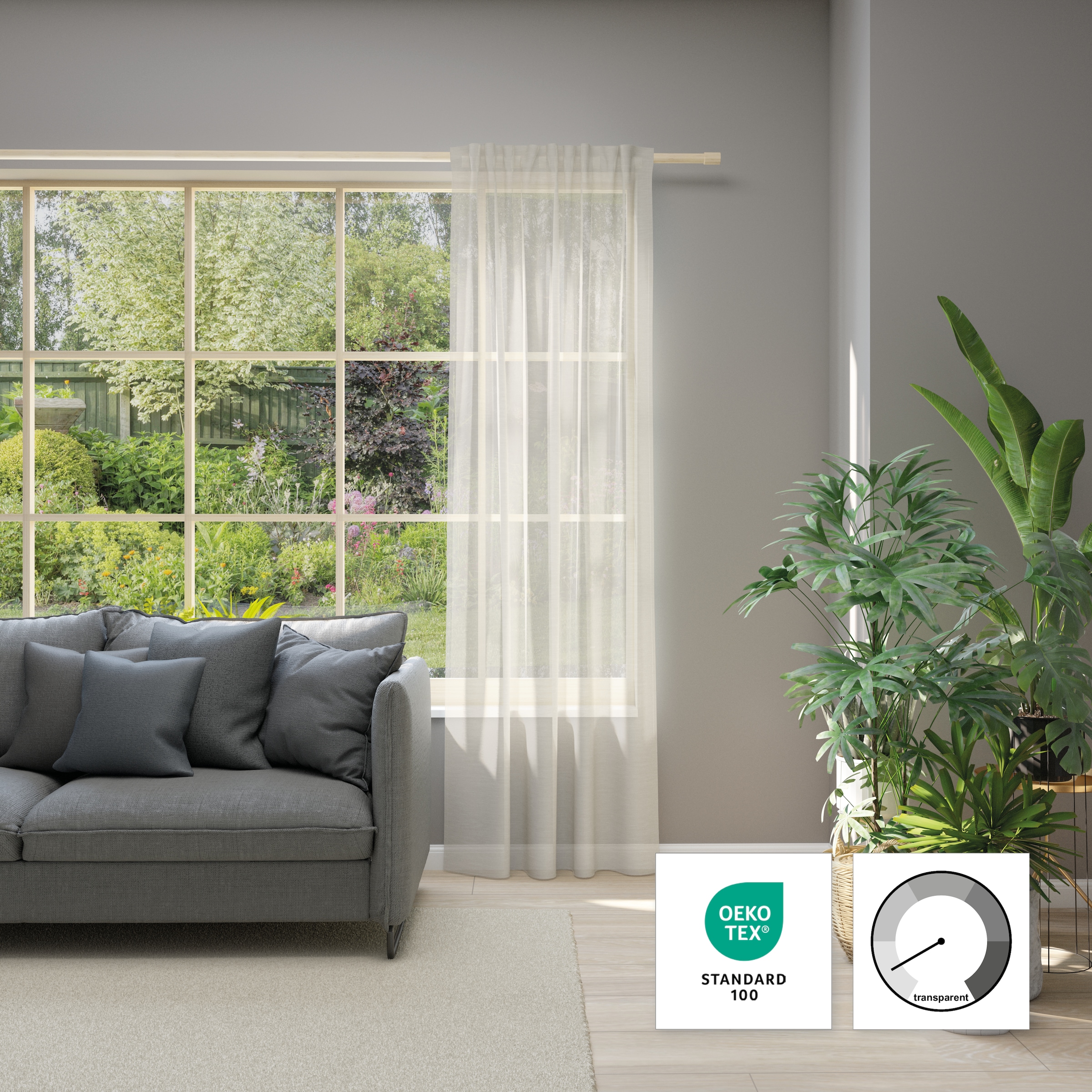 Neutex for you Vorhang "Allure" Multifunktionsband 1 Stk. tlg. HxB: 245x140 günstig online kaufen