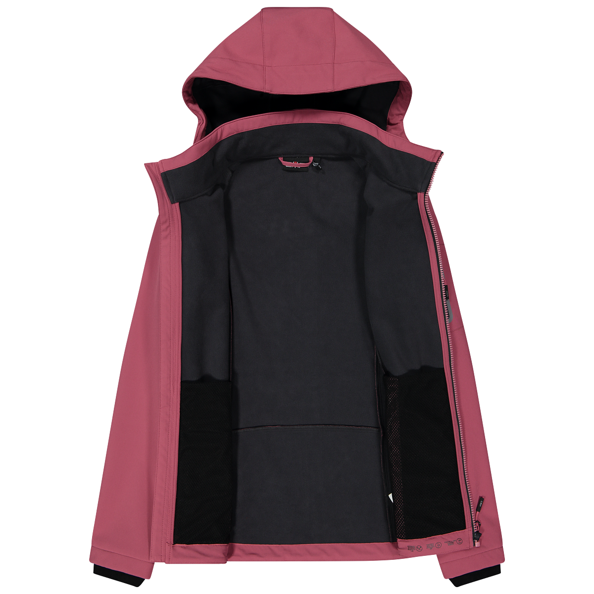 CMP Softshelljacke »WOMAN JACKET ZIP HOOD«, (1 St.), Wärmend & wind- & wasserabweisend