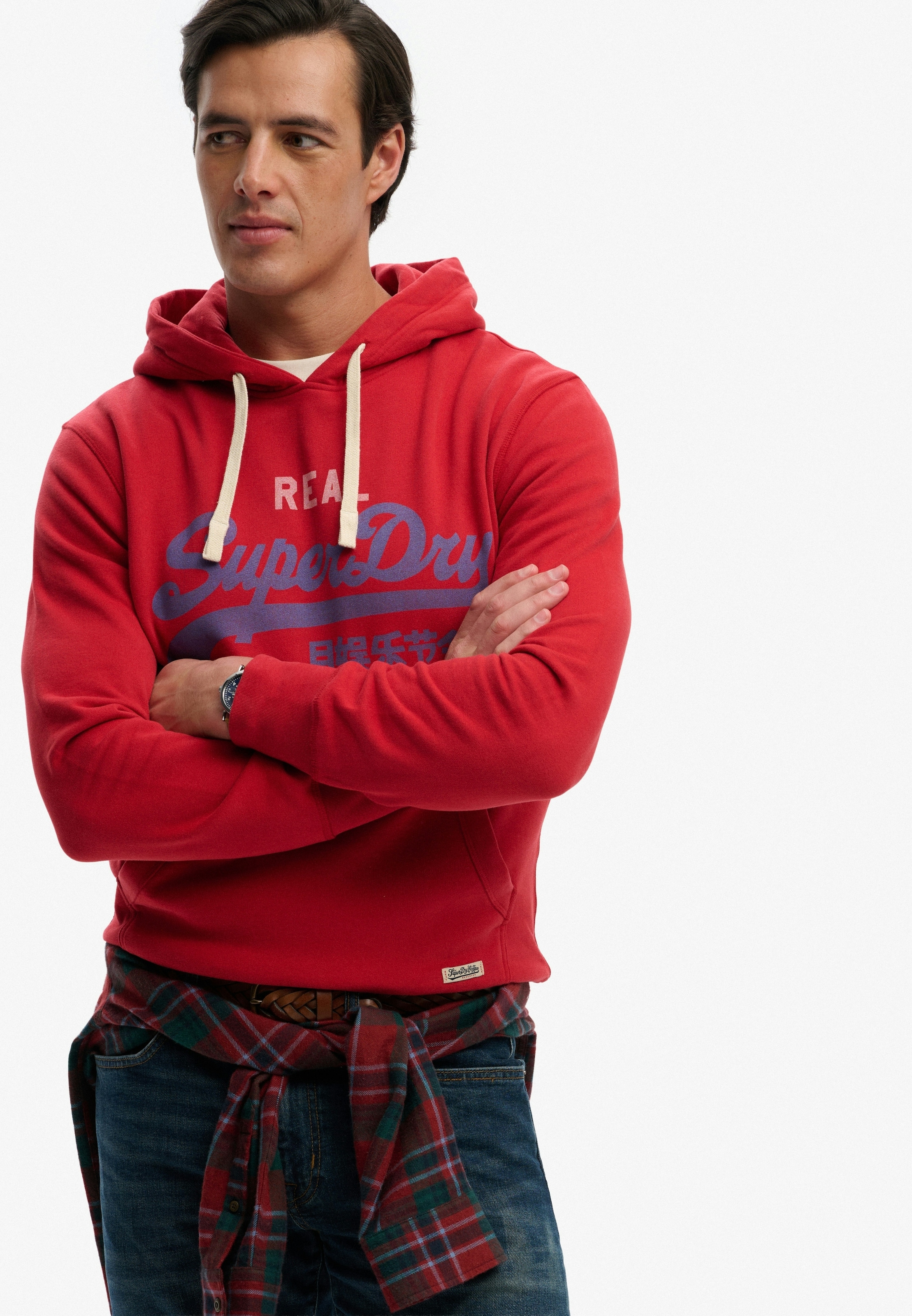 Superdry Kapuzensweatshirt "VL CLASSIC HOOD", mit klassischem Vintage-Logo günstig online kaufen