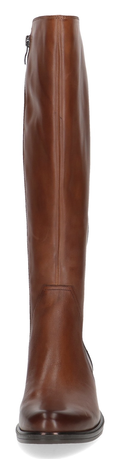 Caprice Stiefel, Blockabsatz, Langschäfter, Businessstiefel in bequemer Weite