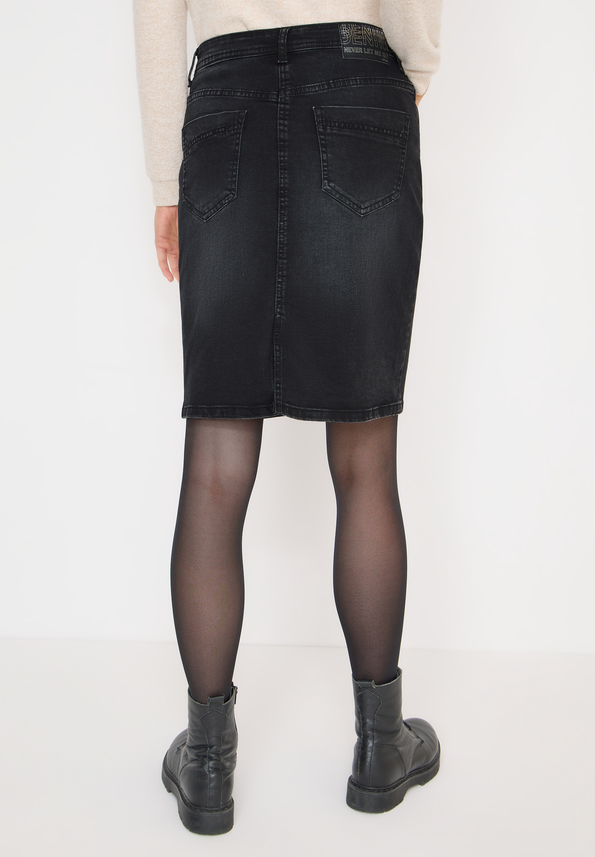 STREET ONE Jeansrock mit dekorativen Nieten günstig online kaufen