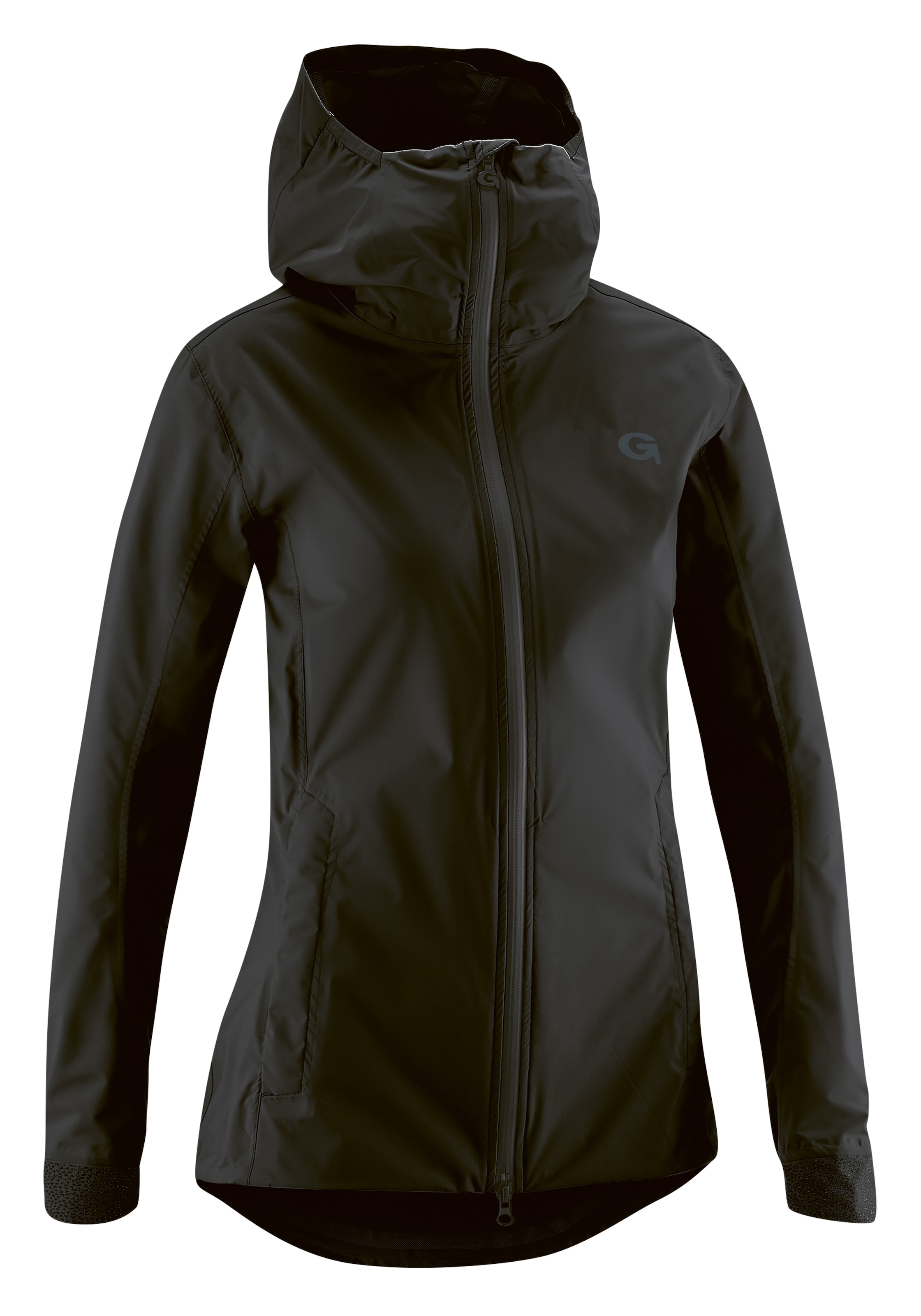 Gonso Fahrradjacke "Save Jacket Trail W", Damen Regenjacke wind- und wasserdicht, Radjacke mit Kapuze