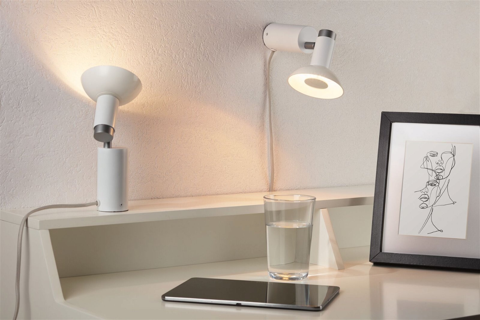 Paulmann LED-Leuchtmittel »360lm 4,9W weiß/weiß 230V«, 1 St., Warmweiß