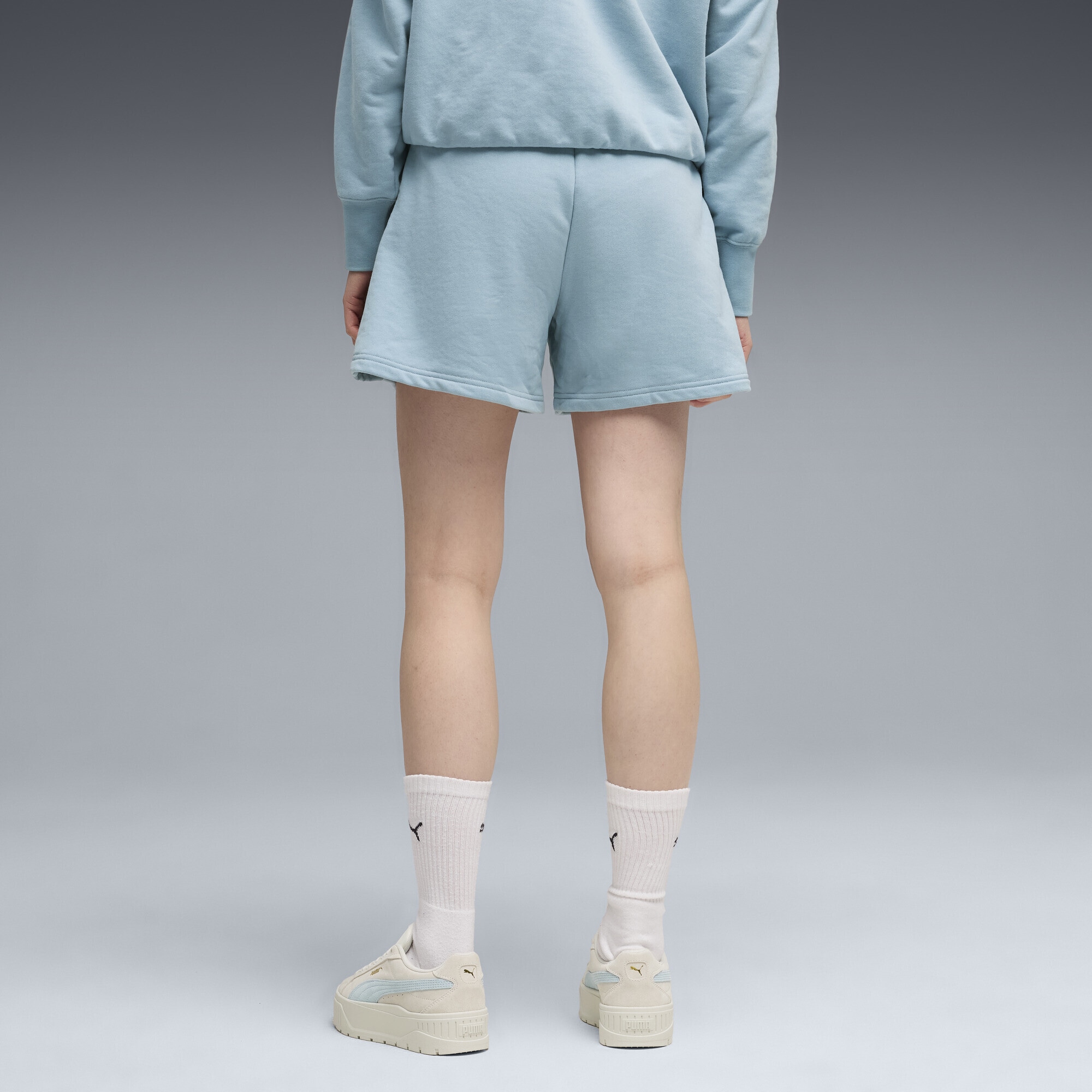 PUMA Sporthose »HER High-Waist Shorts Damen«