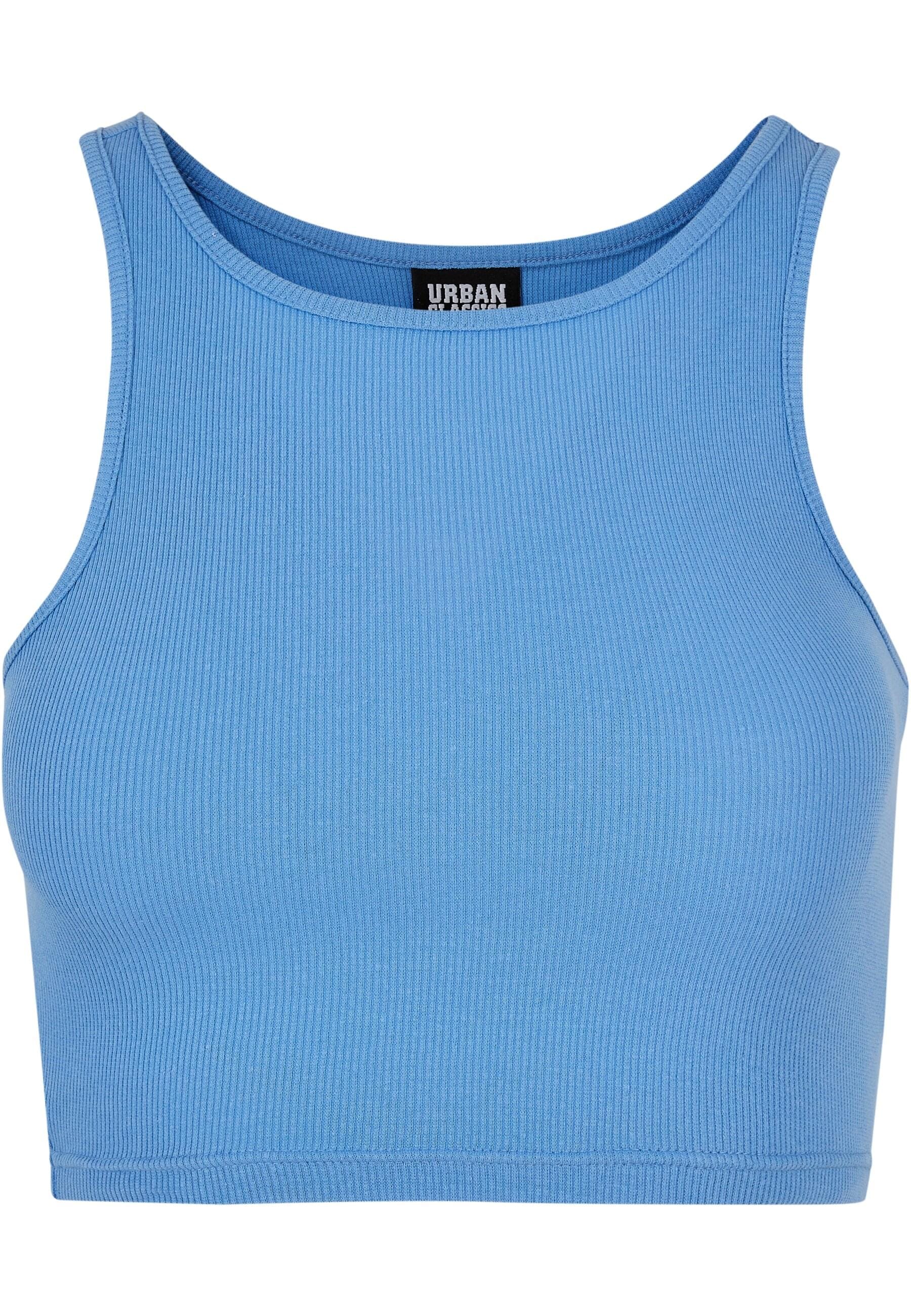 URBAN CLASSICS Muskelshirt "Urban Classics Damen Ladies Cropped Rib Top" 1 günstig online kaufen